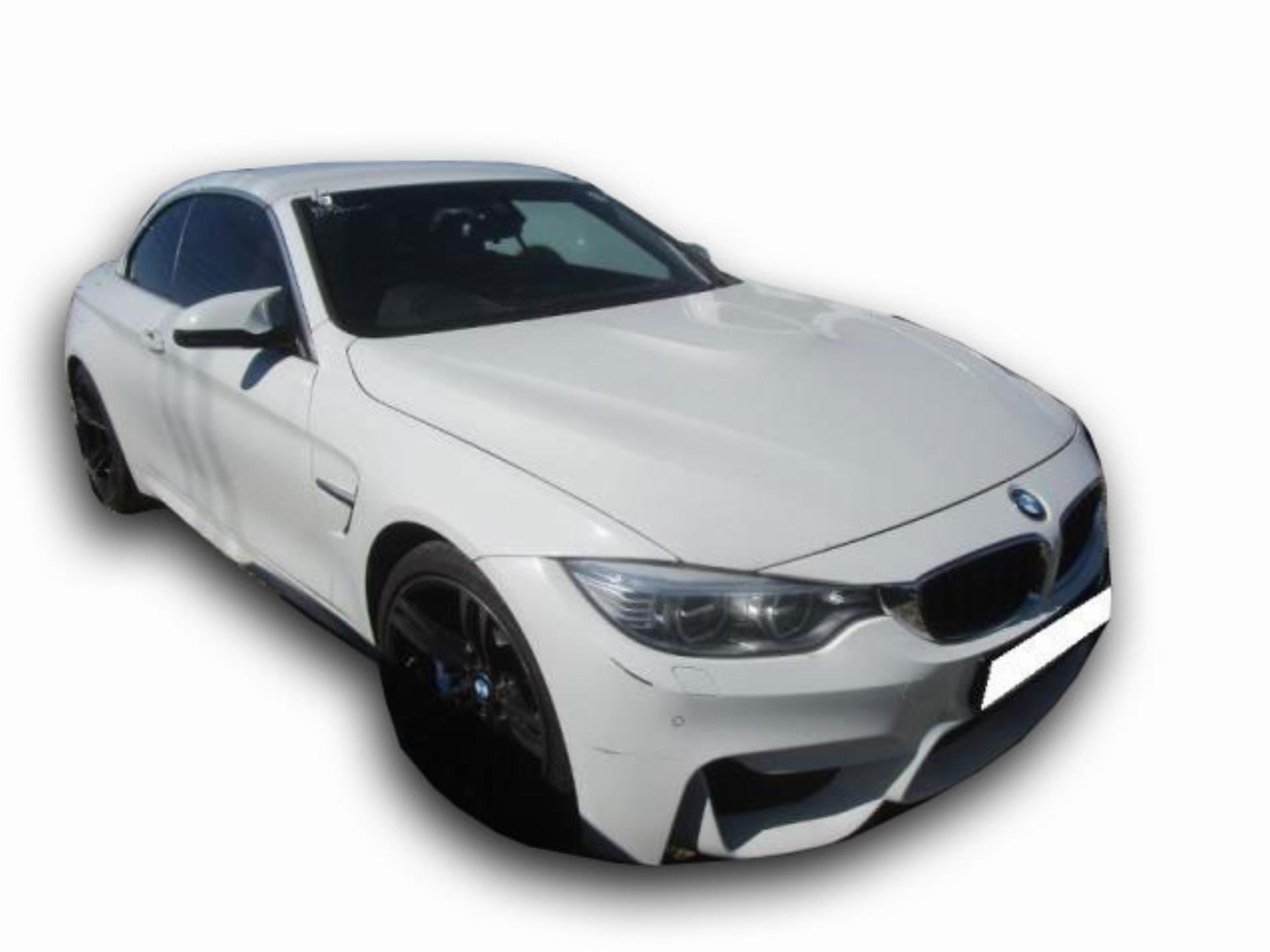 Repossessed BMW M4 Onvertible 2015 on auction with a price of R 770,500. BMW M4 Onvertible