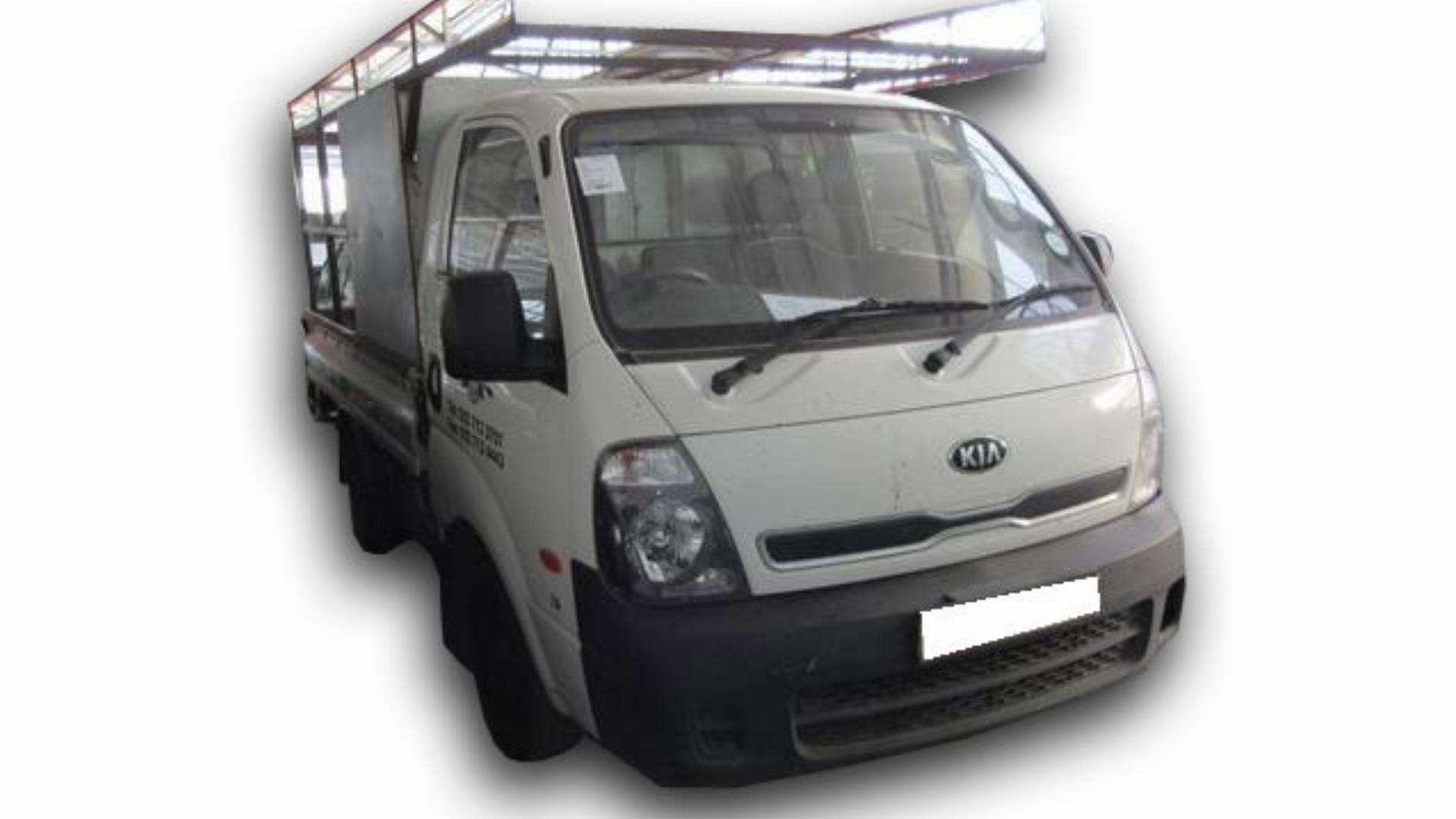 Repossessed Kia K2700 2.7 4X2 D/CAB 2013 on auction with a price of R 102,300. Kia K2700 2.7 4X2 D/CAB