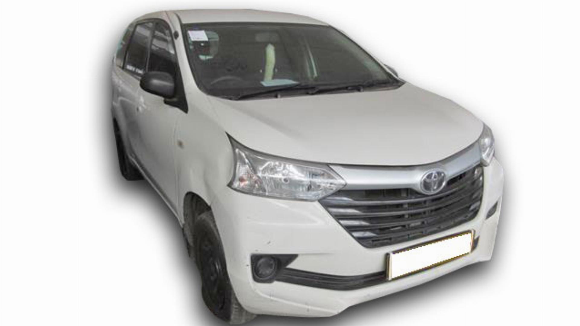 Repossessed Toyota Avanza 1.5 SX 2017 on auction with a price of R 187,500. Toyota Avanza 1.5 SX