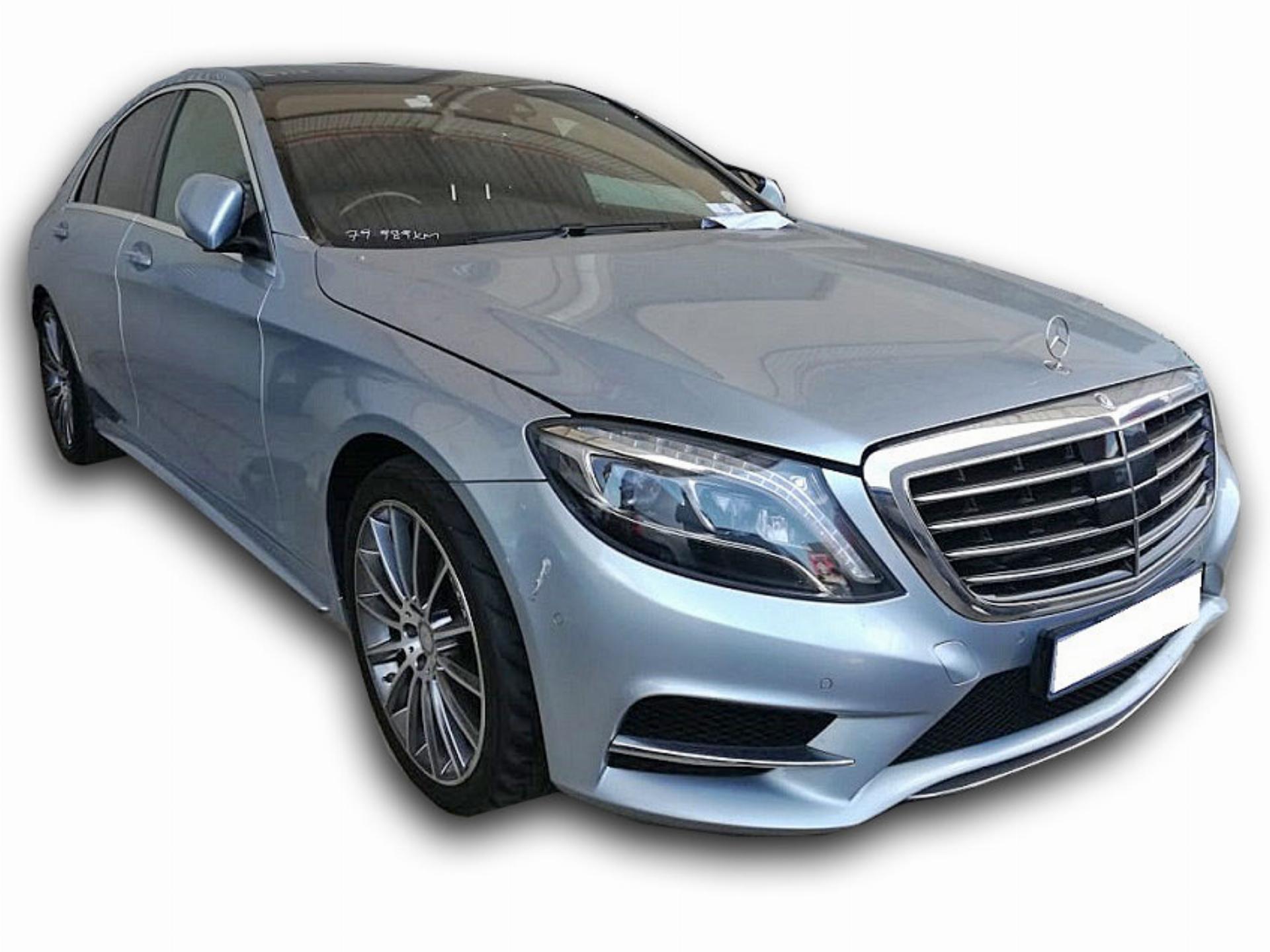 Repossessed Mercedes Benz S Class 400 L 2015 on auction with a price of R 837,400. Mercedes Benz S Class 400 L