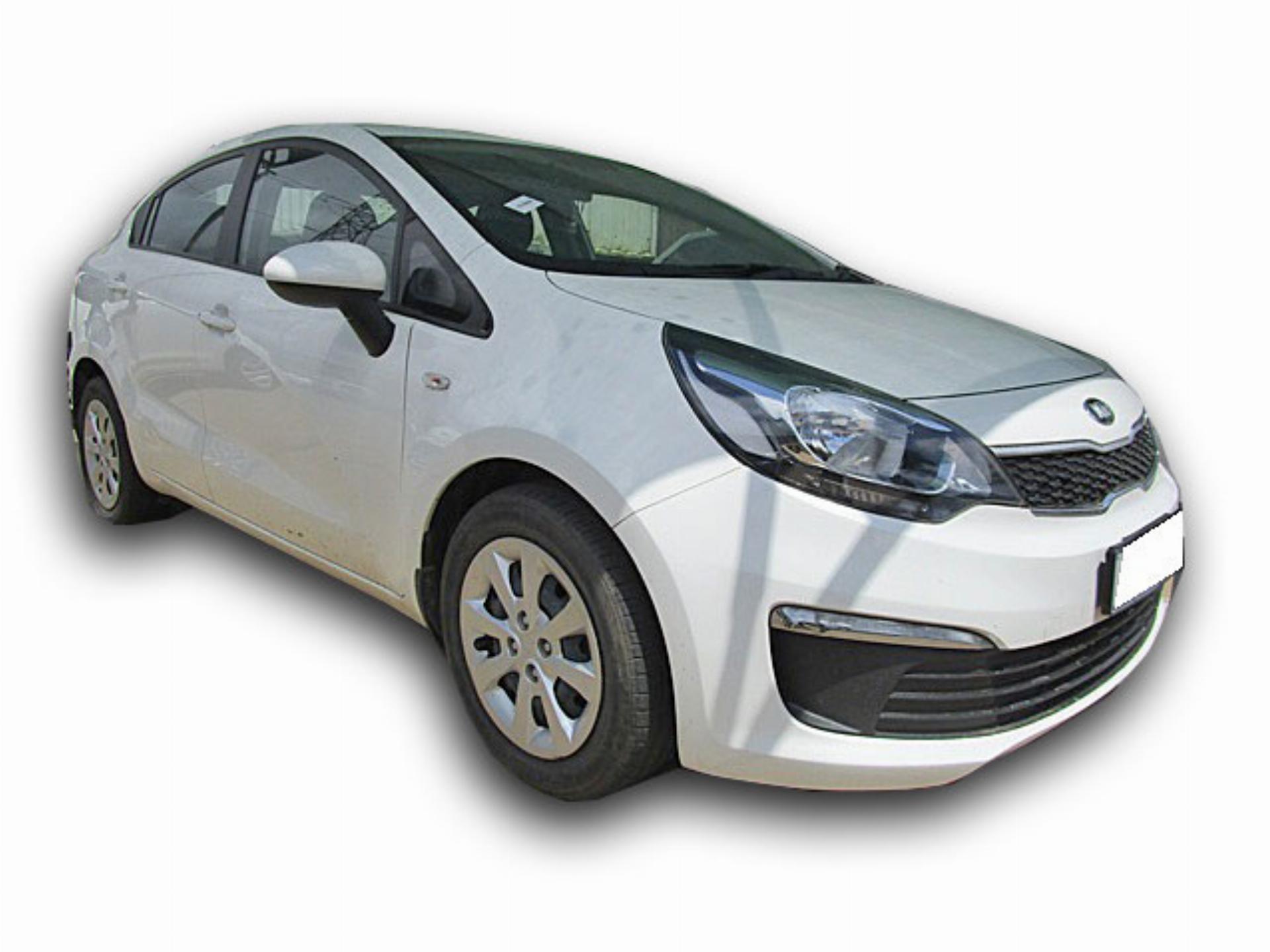 Repossessed Kia Rio 1.2 2017 on auction with a price of R 150,700. Kia Rio 1.2