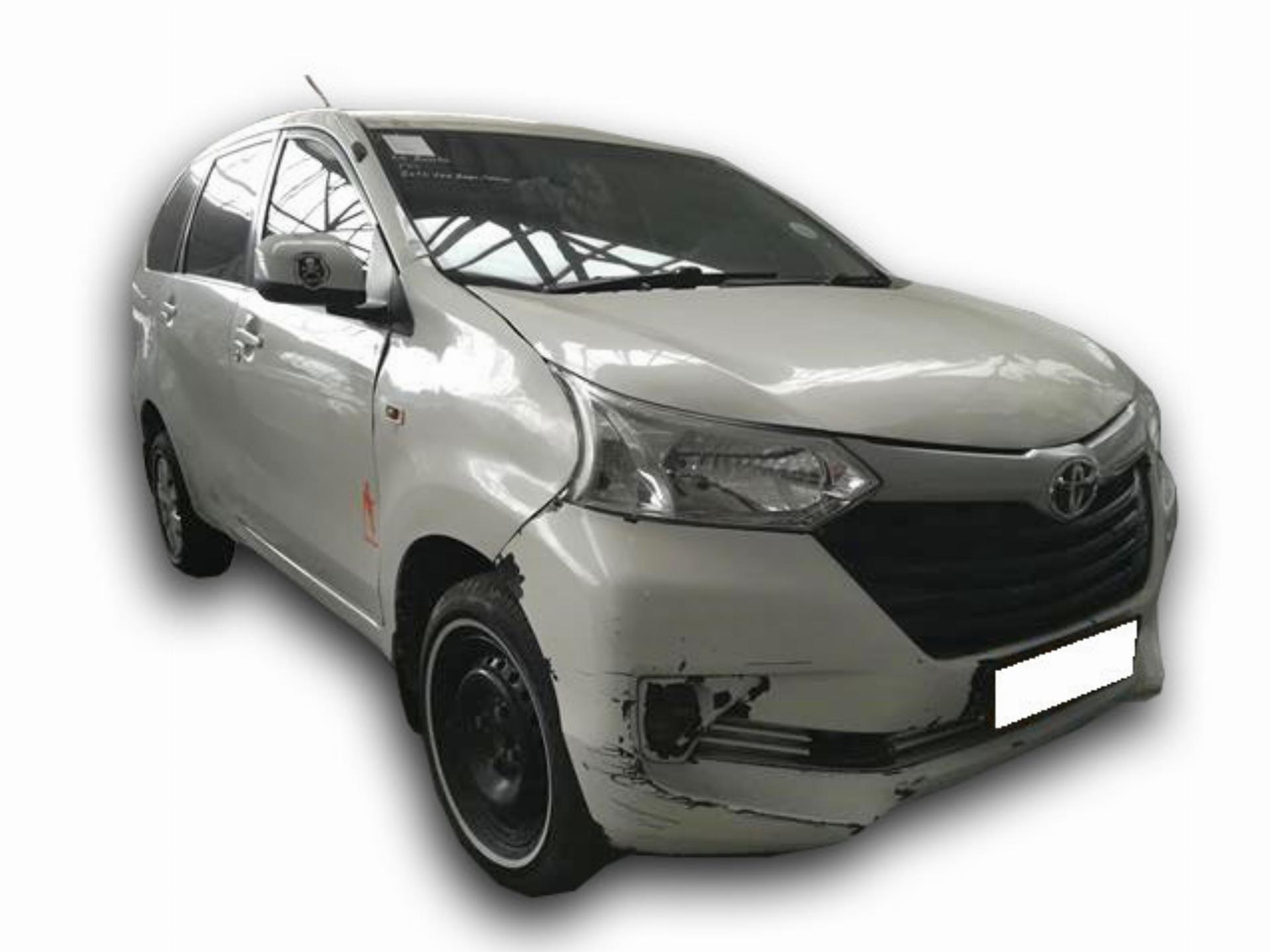 Repossessed Toyota Avanza 1.3 SX 2017 on auction with a price of R 179,600. Toyota Avanza 1.3 SX
