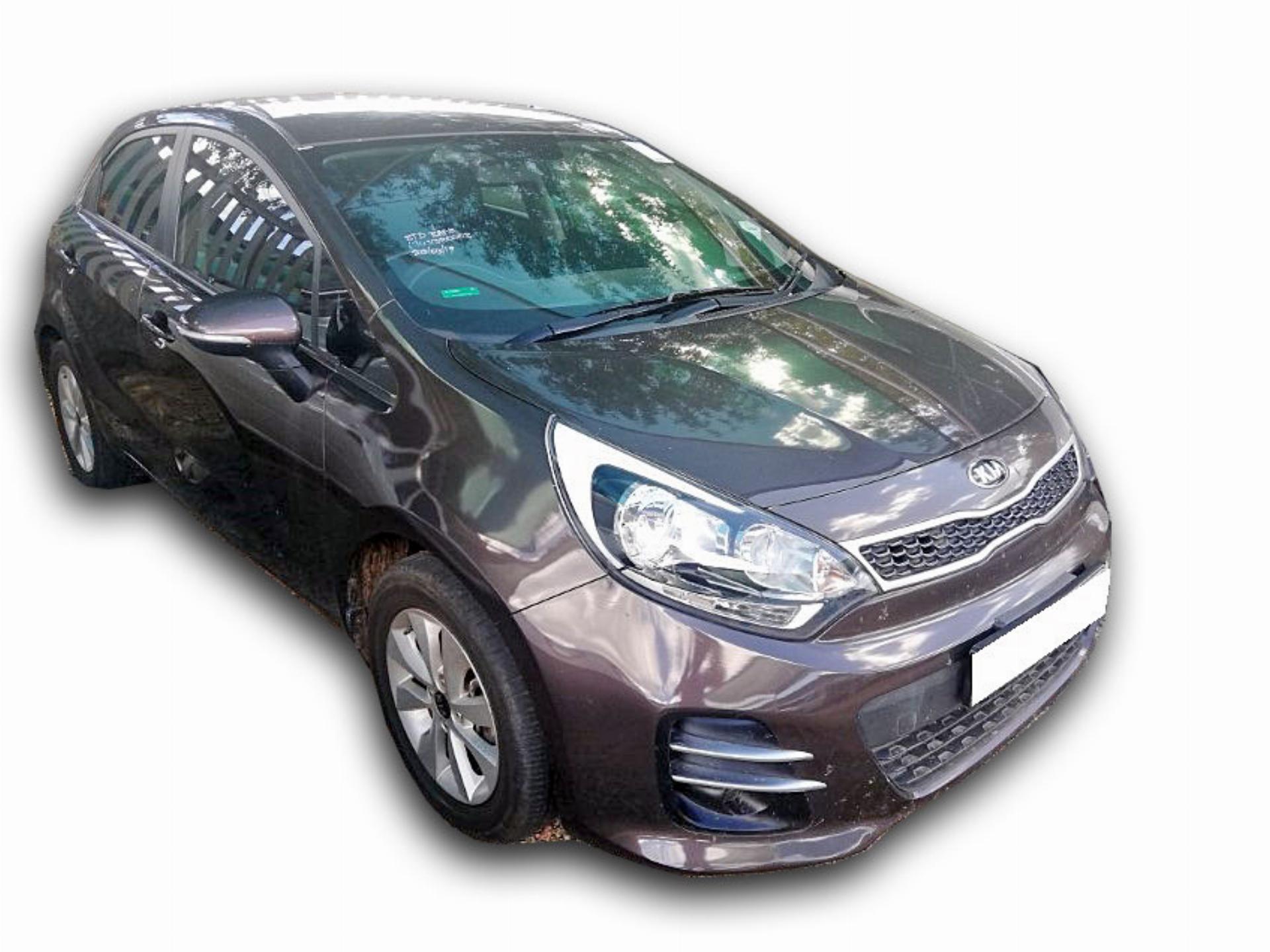 Repossessed Kia Rio 1.4 5DR 2016 on auction with a price of R 158,000. Kia Rio 1.4 5DR