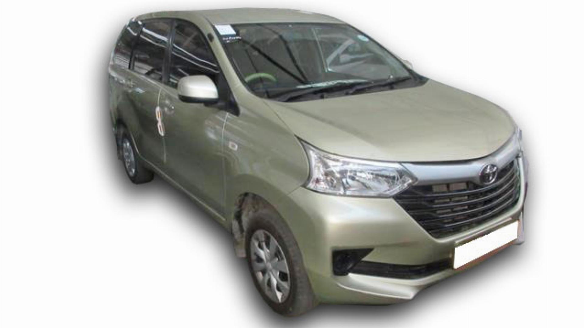 Repossessed Toyota Avanza 1.5 SX 2017 on auction with a price of R 181,900. Toyota Avanza 1.5 SX