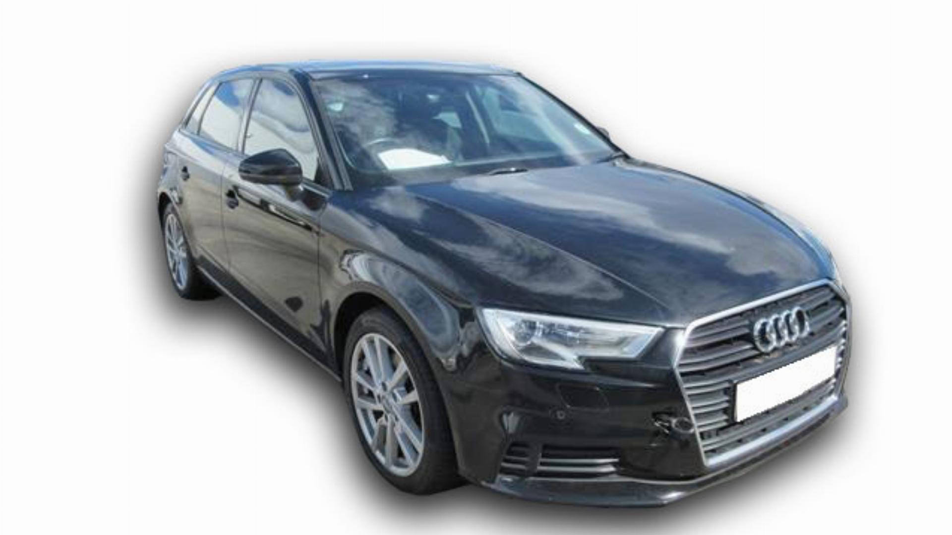 Repossessed Audi A3 Sportback 2.0 TFSI Stronic 2017 on auction with a price of R 325,900. Audi A3 Sportback 2.0 TFSI Stronic