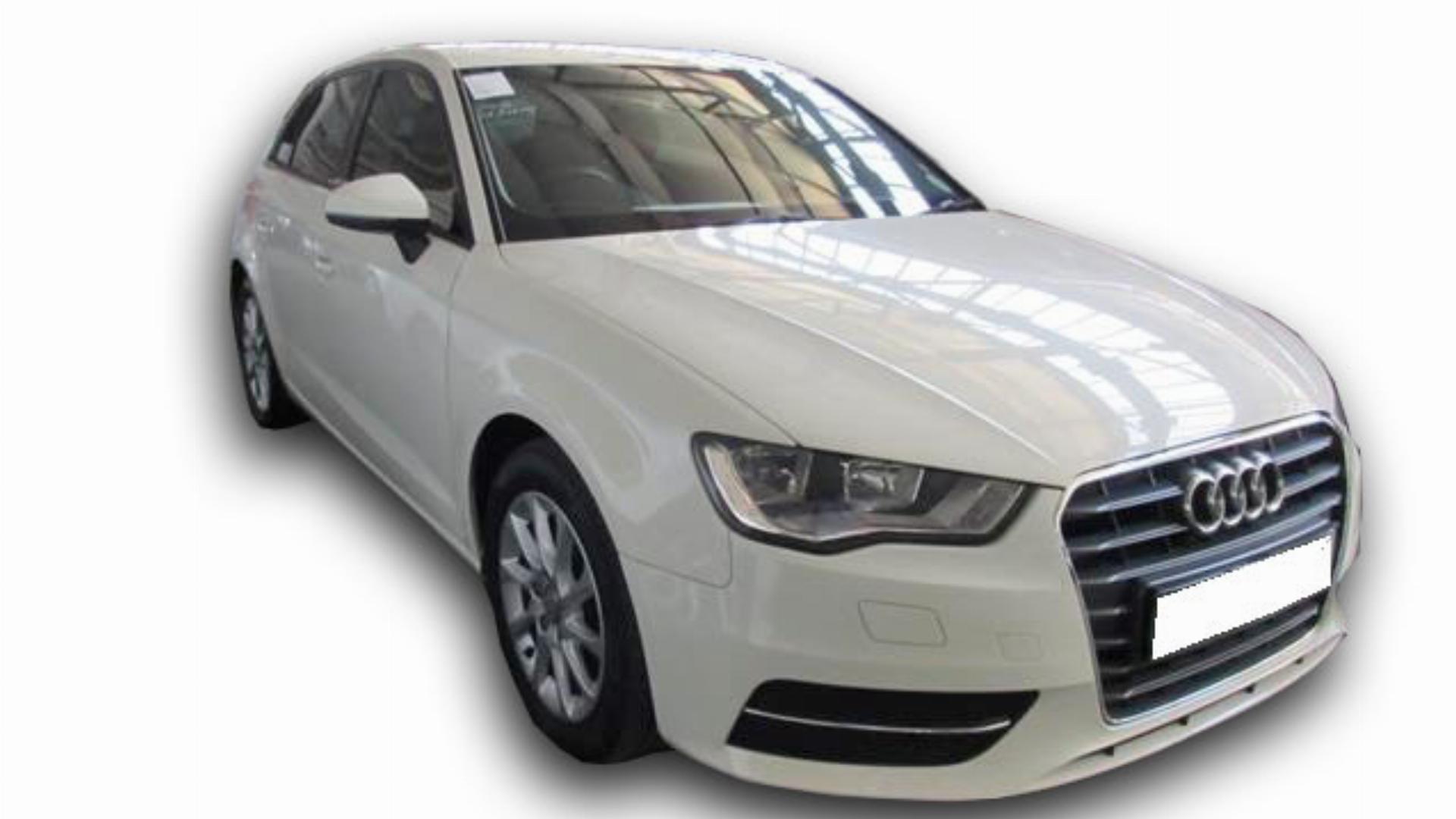 Repossessed Audi A3 Sportback 1.4T Fsi S S 2013 on auction with a price of R 165,600. Audi A3 Sportback 1.4T Fsi S S