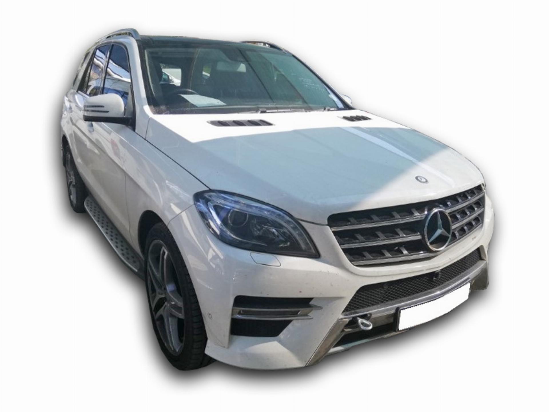 Repossessed Mercedes Benz ML 350 Blue TE 2015 on auction with a price of R 520,900. Mercedes Benz ML 350 Blue TE