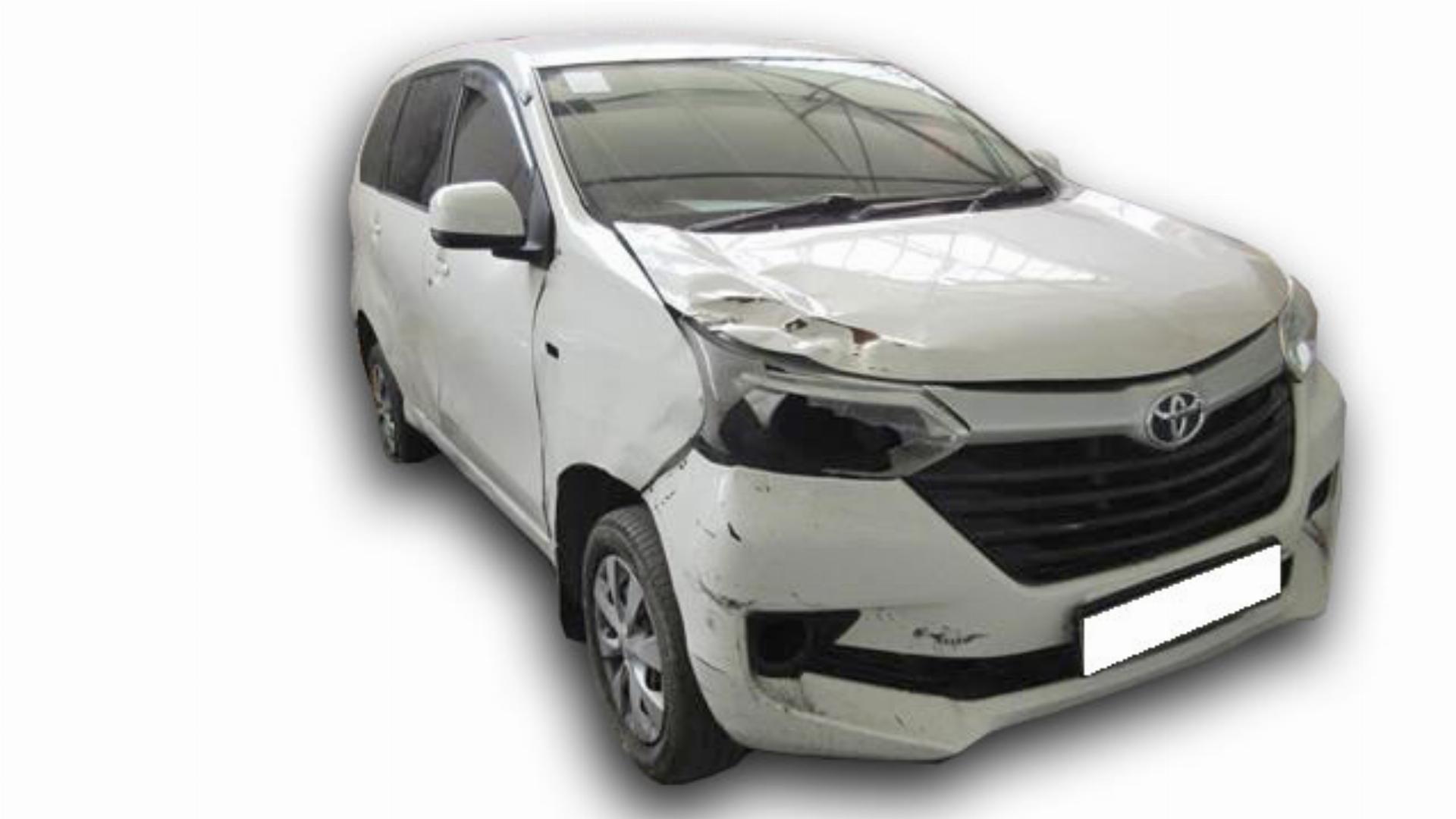 Repossessed Toyota Avanza 1.3 SX 2017 on auction with a price of R 177,000. Toyota Avanza 1.3 SX