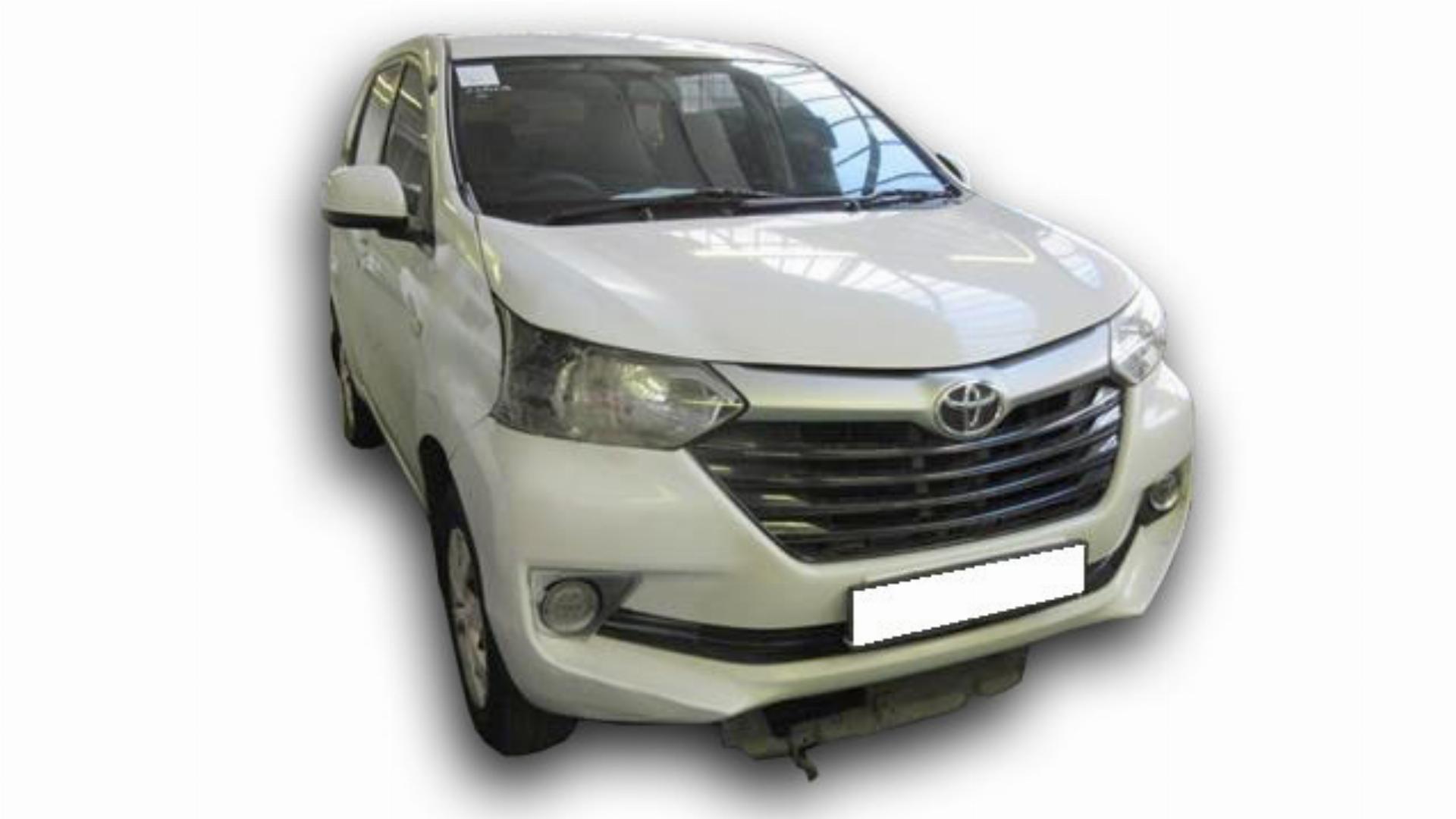 Repossessed Toyota Avanza 1.3 SX 2017 on auction with a price of R 178,300. Toyota Avanza 1.3 SX