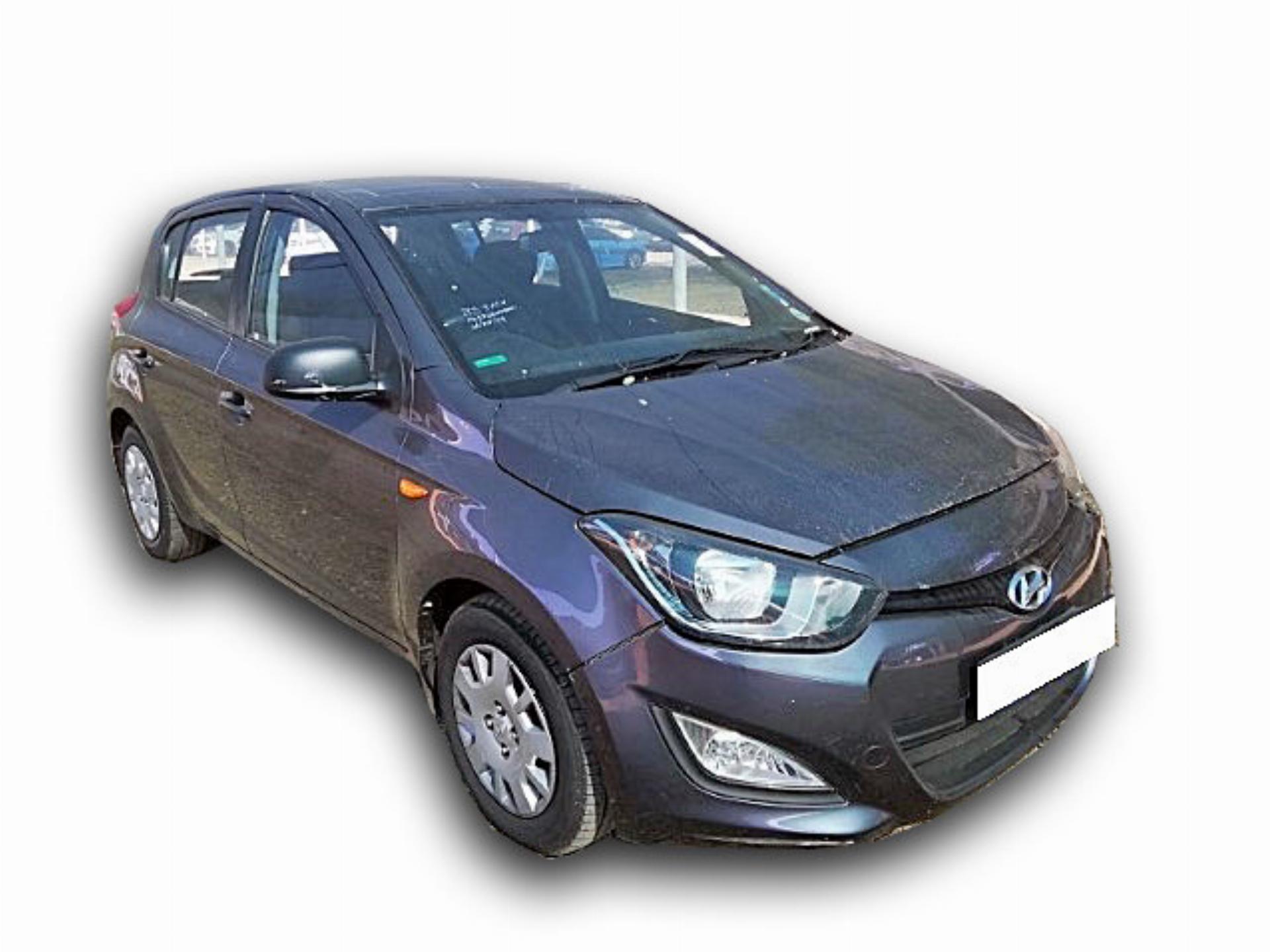 Repossessed Hyundai I20 1.2 Motion 2014 on auction with a price of R 96,100. Hyundai I20 1.2 Motion