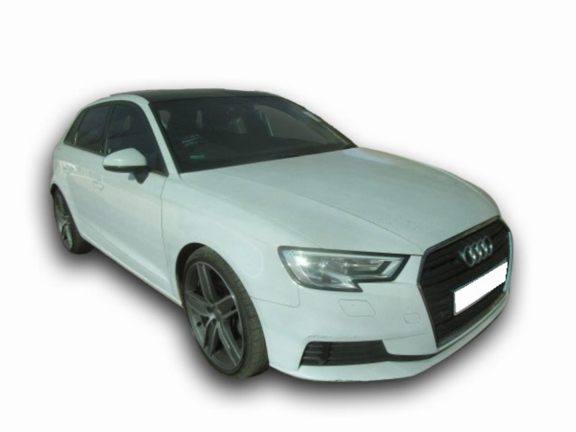 Repossessed Audi A3 1.4T Fsi Stronic 2018 on auction with a price of R 327,600. Audi A3 1.4T Fsi Stronic