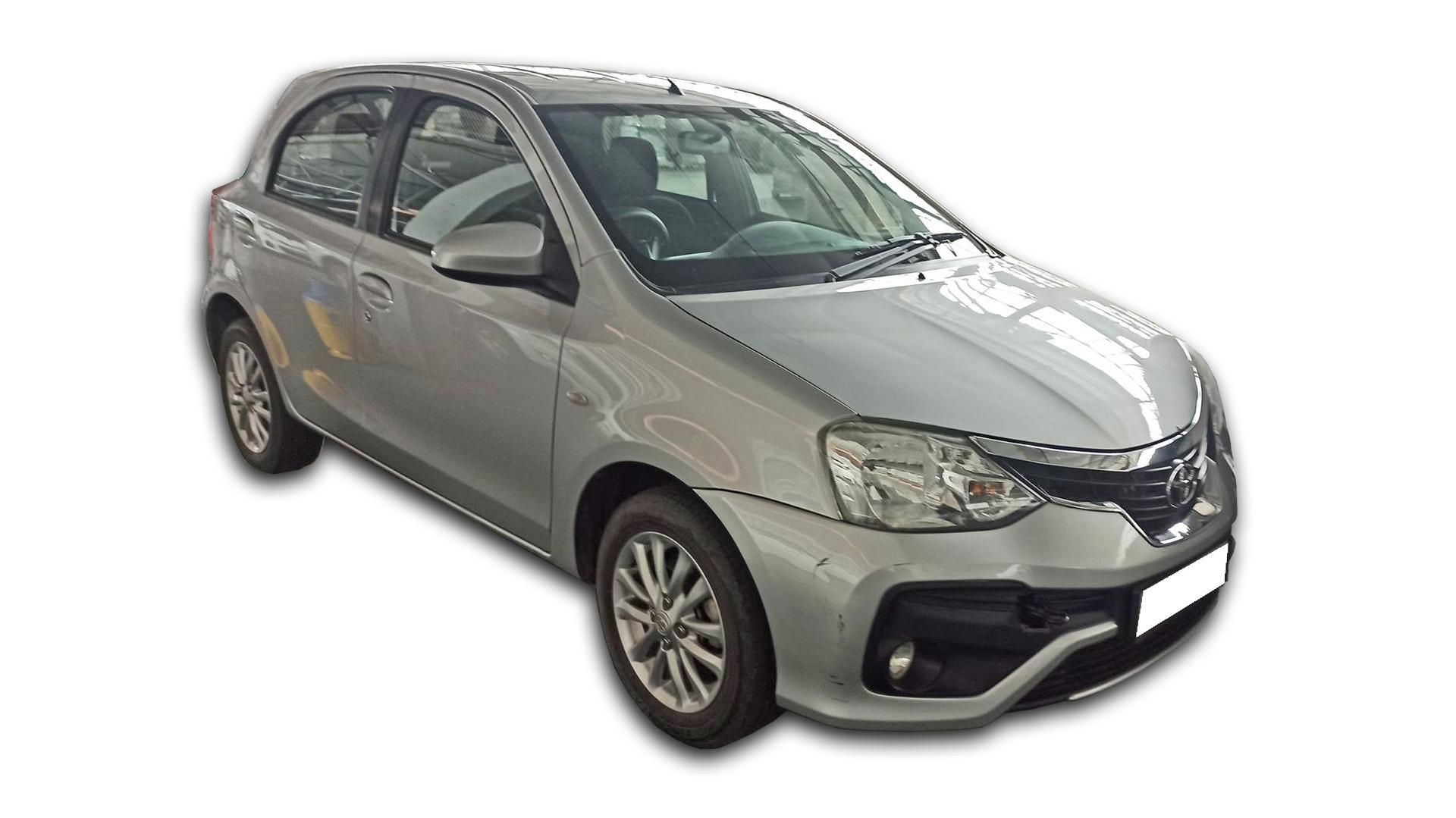 Repossessed Toyota Etios 1.5 XS/SPRINT 5DR 2017 on auction with a price of R 116,100. Toyota Etios 1.5 XS/SPRINT 5DR