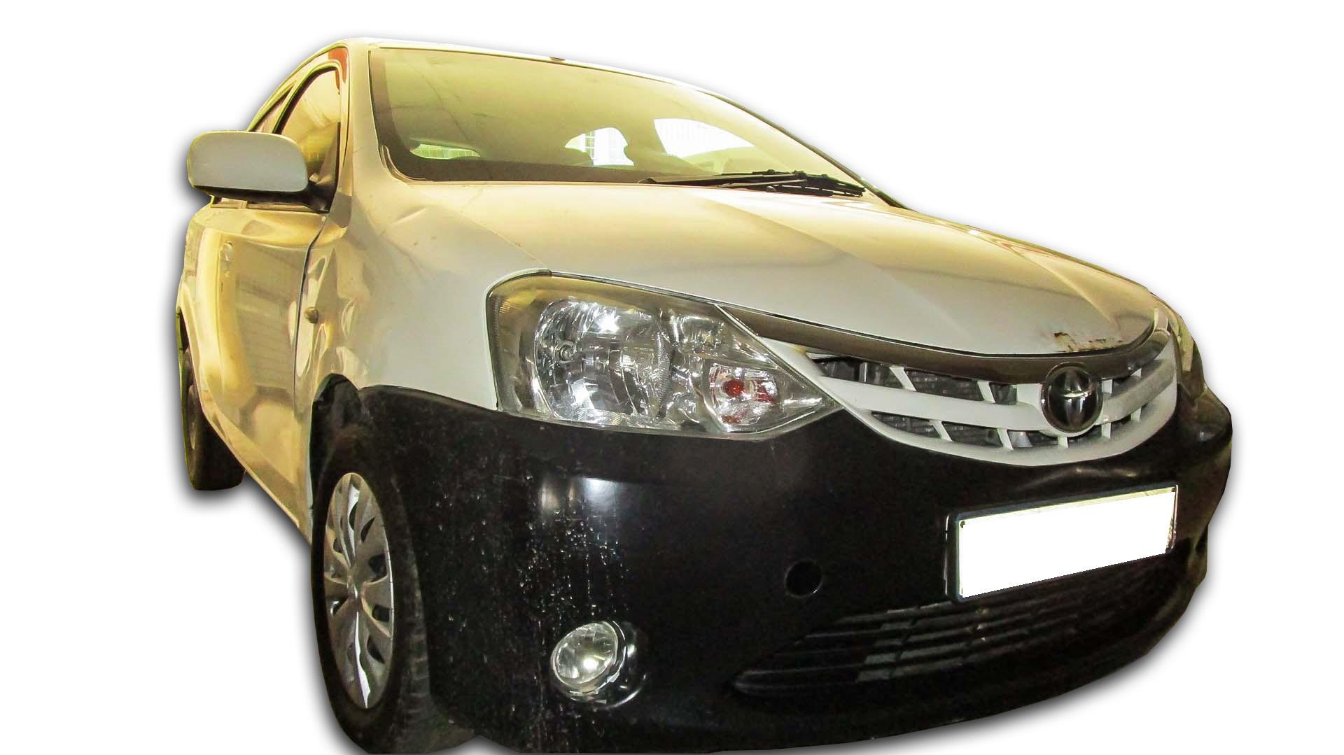 Repossessed Toyota Etios 1.5 XS/SPRINT 2013 on auction with a price of R 89,900. Toyota Etios 1.5 XS/SPRINT
