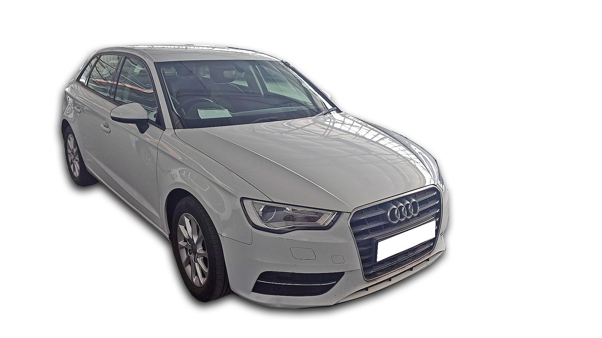 Repossessed Audi A3 Sportback 1.4T Fsi S / 2015 on auction with a price of R 163,600. Audi A3 Sportback 1.4T Fsi S /