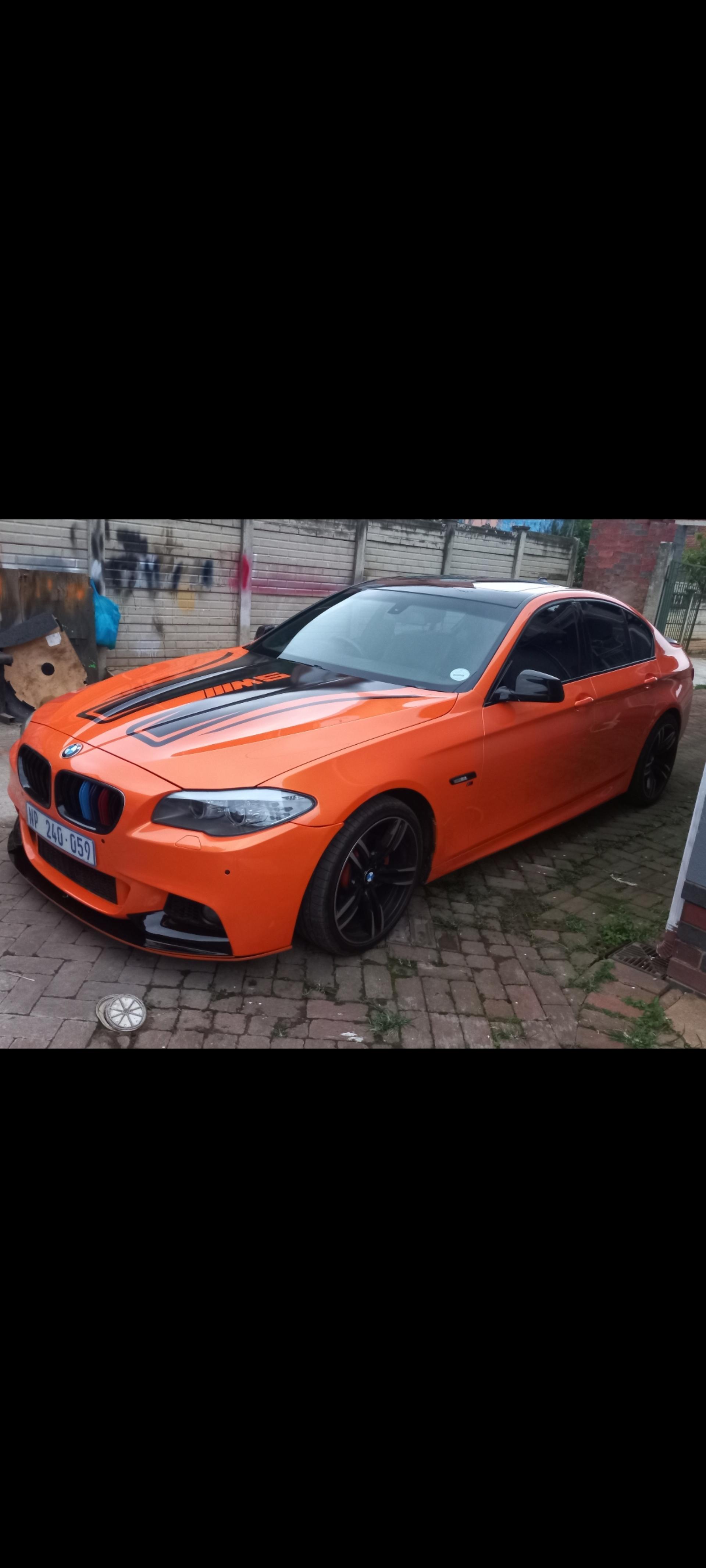 Used BMW 5 Series F10 Msport 2014 on auction with a price of R 200,000. BMW 5 Series F10 Msport