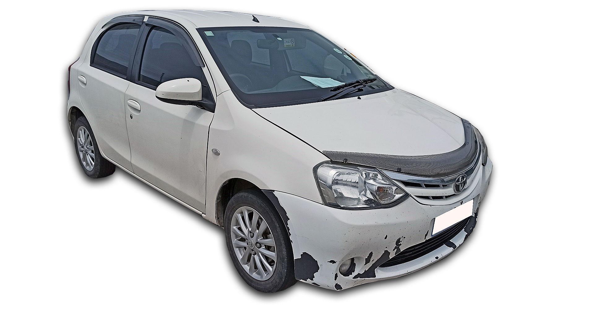 Repossessed Toyota Etios 1.5 XS/SPRINT 2017 on auction with a price of R 117,100. Toyota Etios 1.5 XS/SPRINT