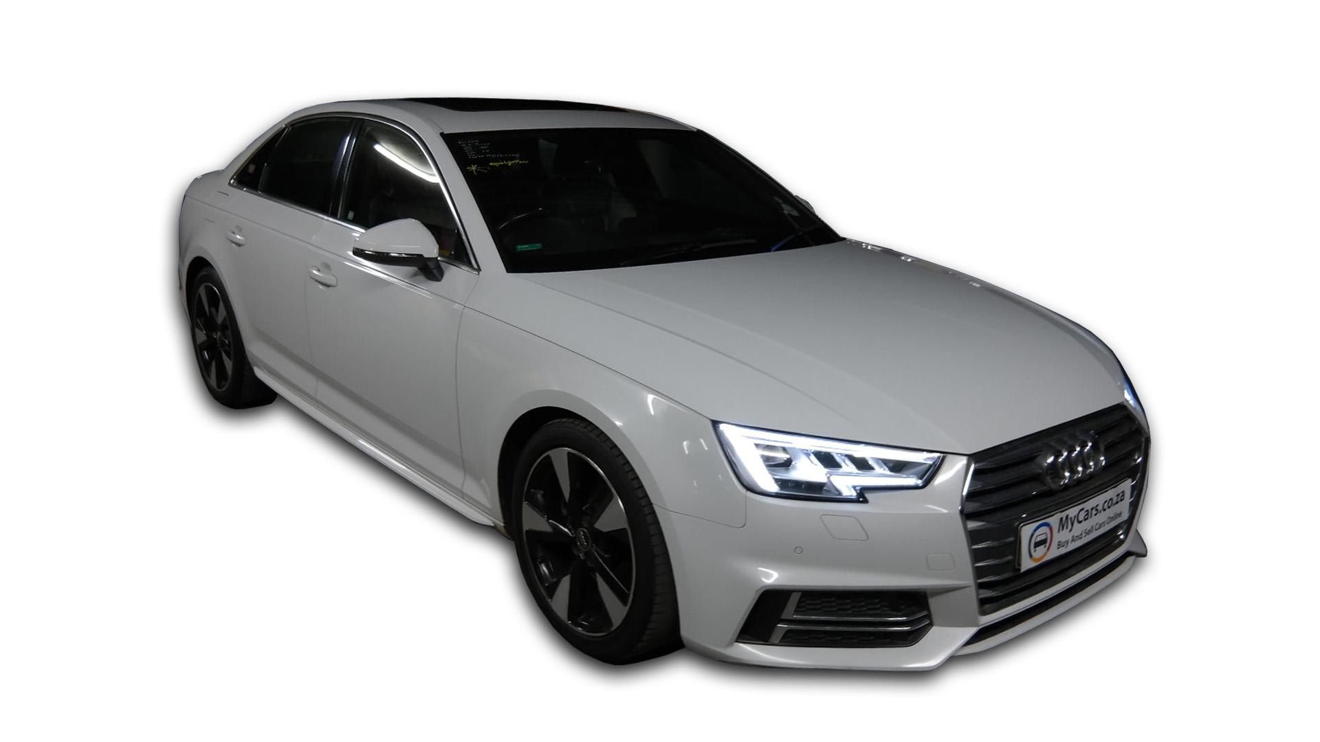 Repossessed Audi A4 1.4T Fsi 2016 on auction with a price of R 299,940. Audi A4 1.4T Fsi