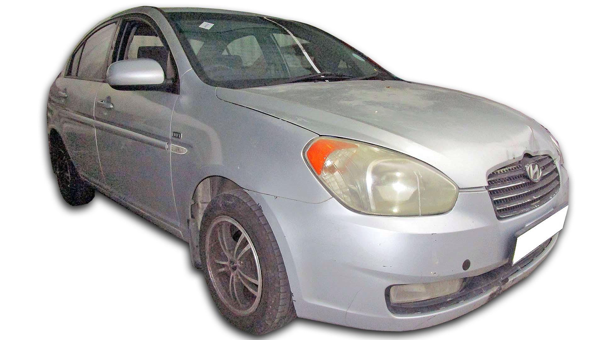 Repossessed Hyundai Accent 1.6 GLS 2011 on auction with a price of R 67,500. Hyundai Accent 1.6 GLS