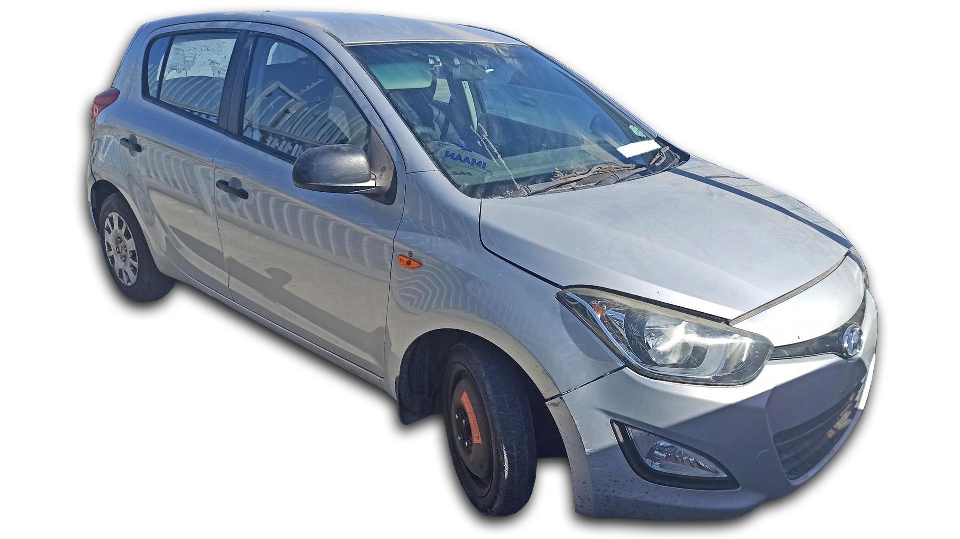 Repossessed Hyundai I20 1.2 Motion 2014 on auction with a price of R 93,200. Hyundai I20 1.2 Motion