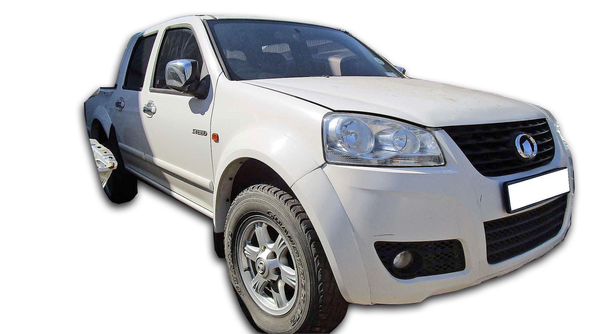 Repossessed GWM GWM Steed 5 2.0 2014 on auction with a price of R 131,800. GWM GWM Steed 5 2.0