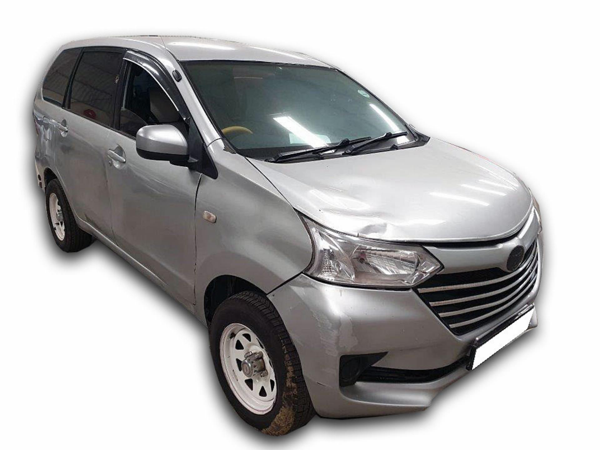 Repossessed Toyota Avanza 1.5 SX 2017 on auction with a price of R 173,600. Toyota Avanza 1.5 SX