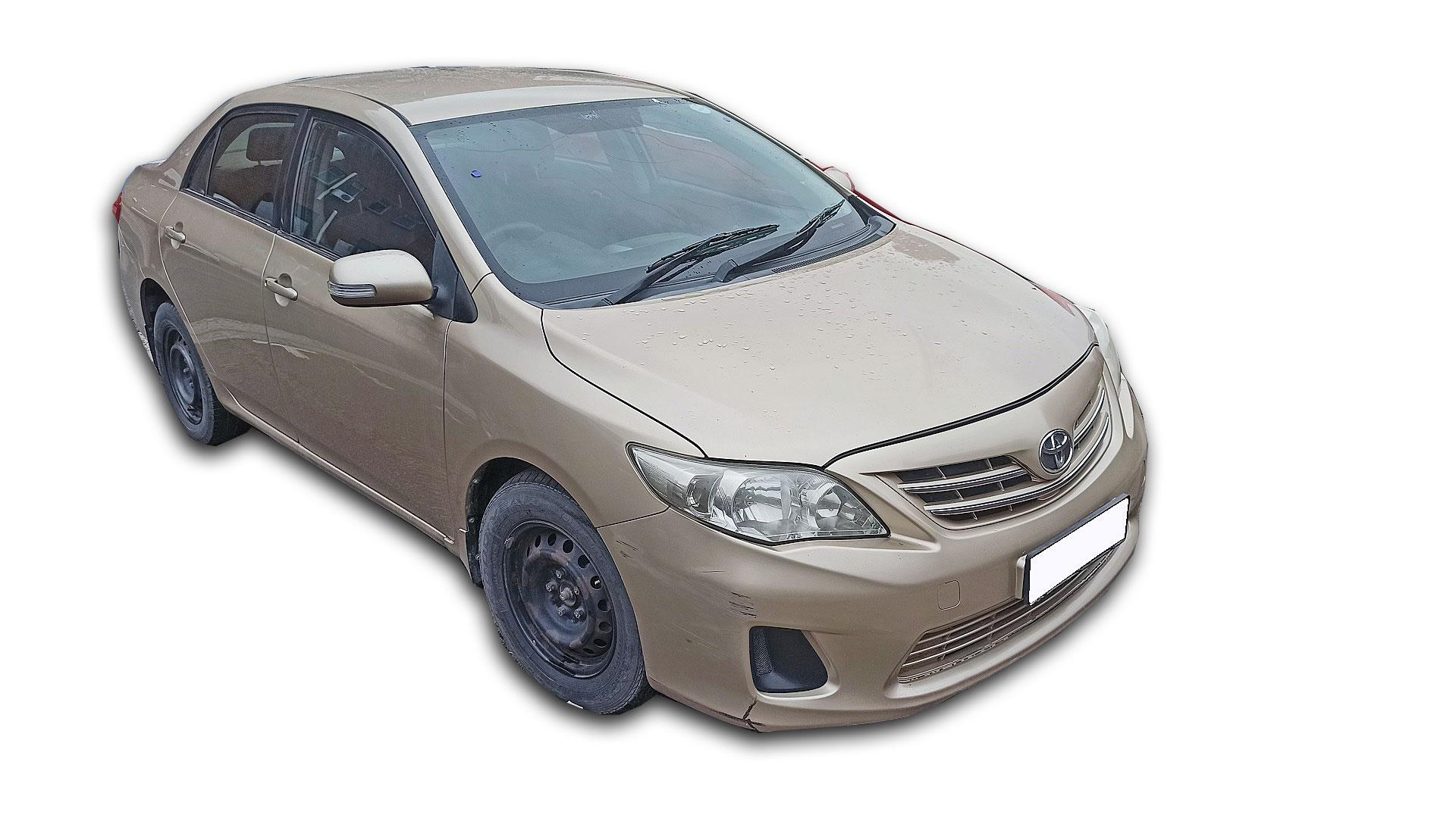 Repossessed Toyota Corolla 1.6 Advanced 2012 on auction with a price of R 120,000. Toyota Corolla 1.6 Advanced