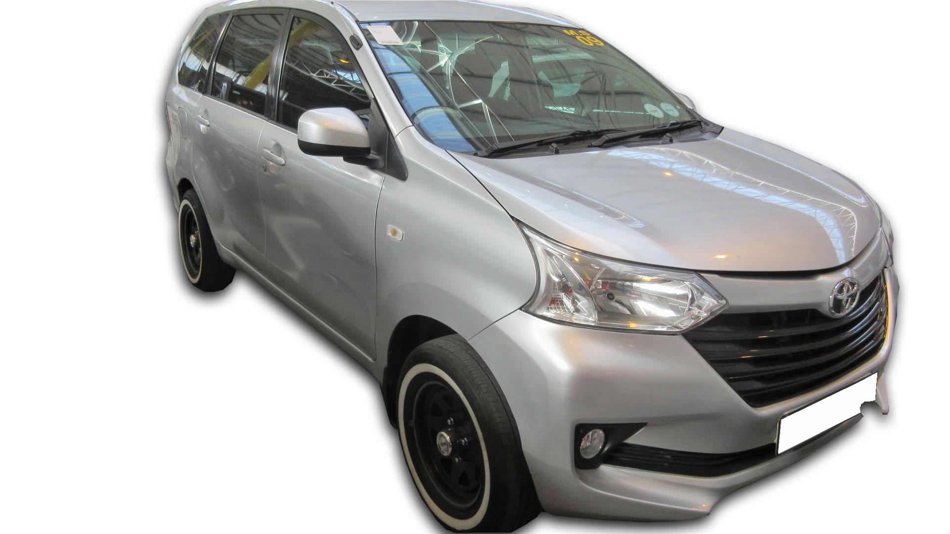 Repossessed Toyota Avanza 1.5 SX 2017 on auction with a price of R 175,300. Toyota Avanza 1.5 SX