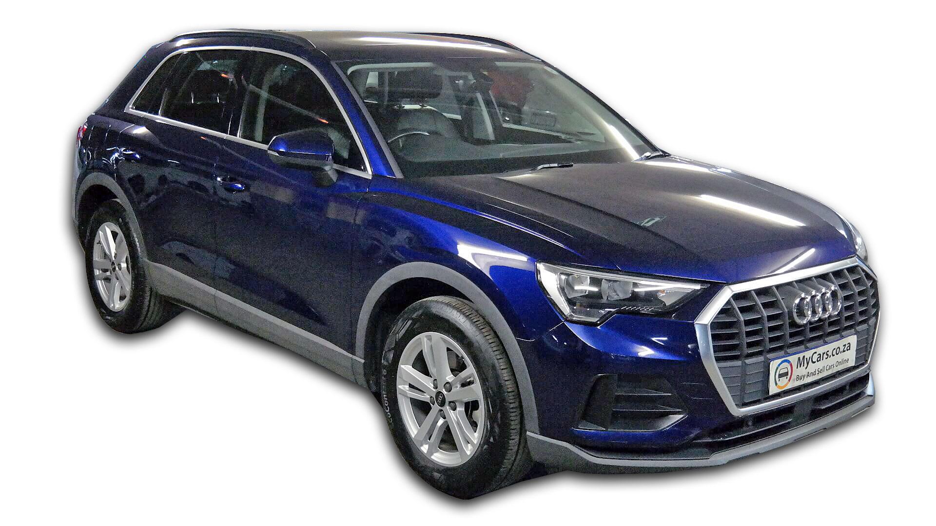 Repossessed Audi Q3 1.4T S Tronic (35 TFSI) 2021 on auction with a price of R 570,500. Audi Q3 1.4T S Tronic (35 TFSI)