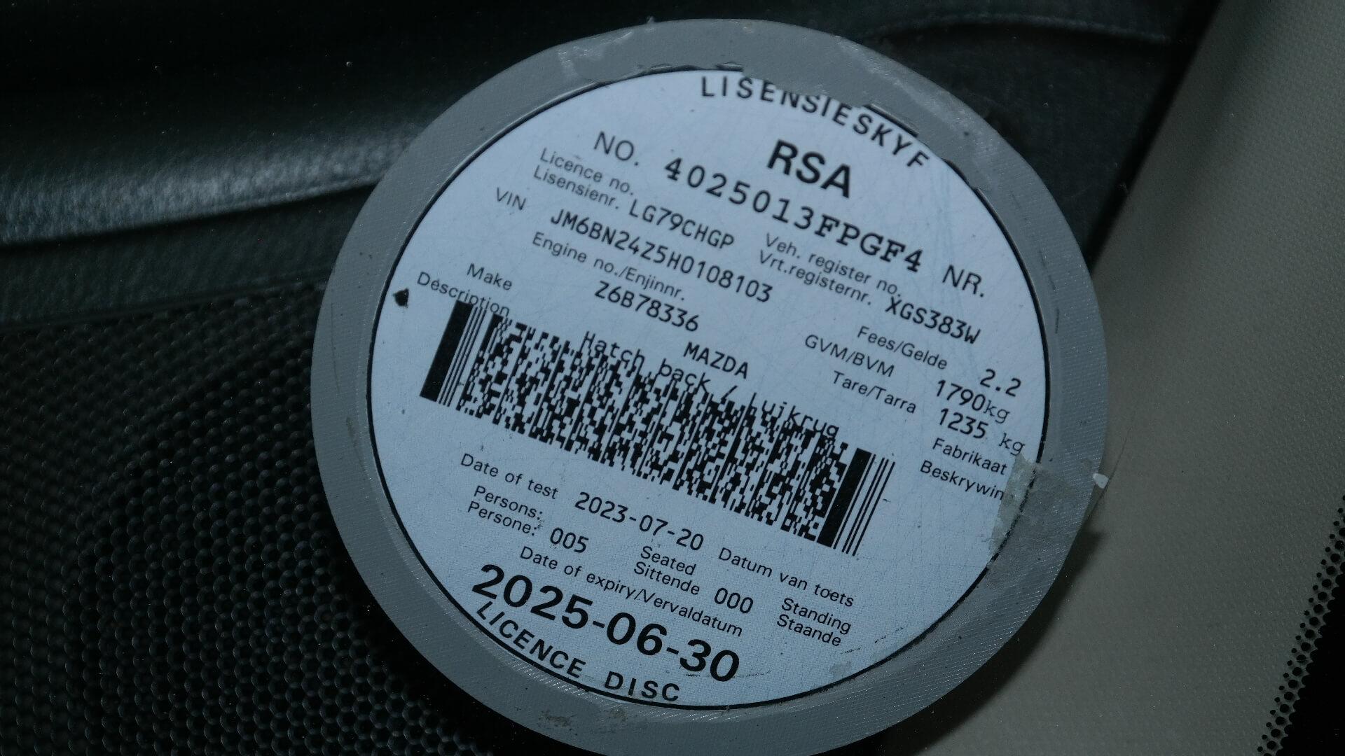 Repossessed Mazda 3 1.6 Dynamic 5DR A/T 2017 on auction with a price of R 197,000. Mazda 3 1.6 Dynamic 5DR A/T