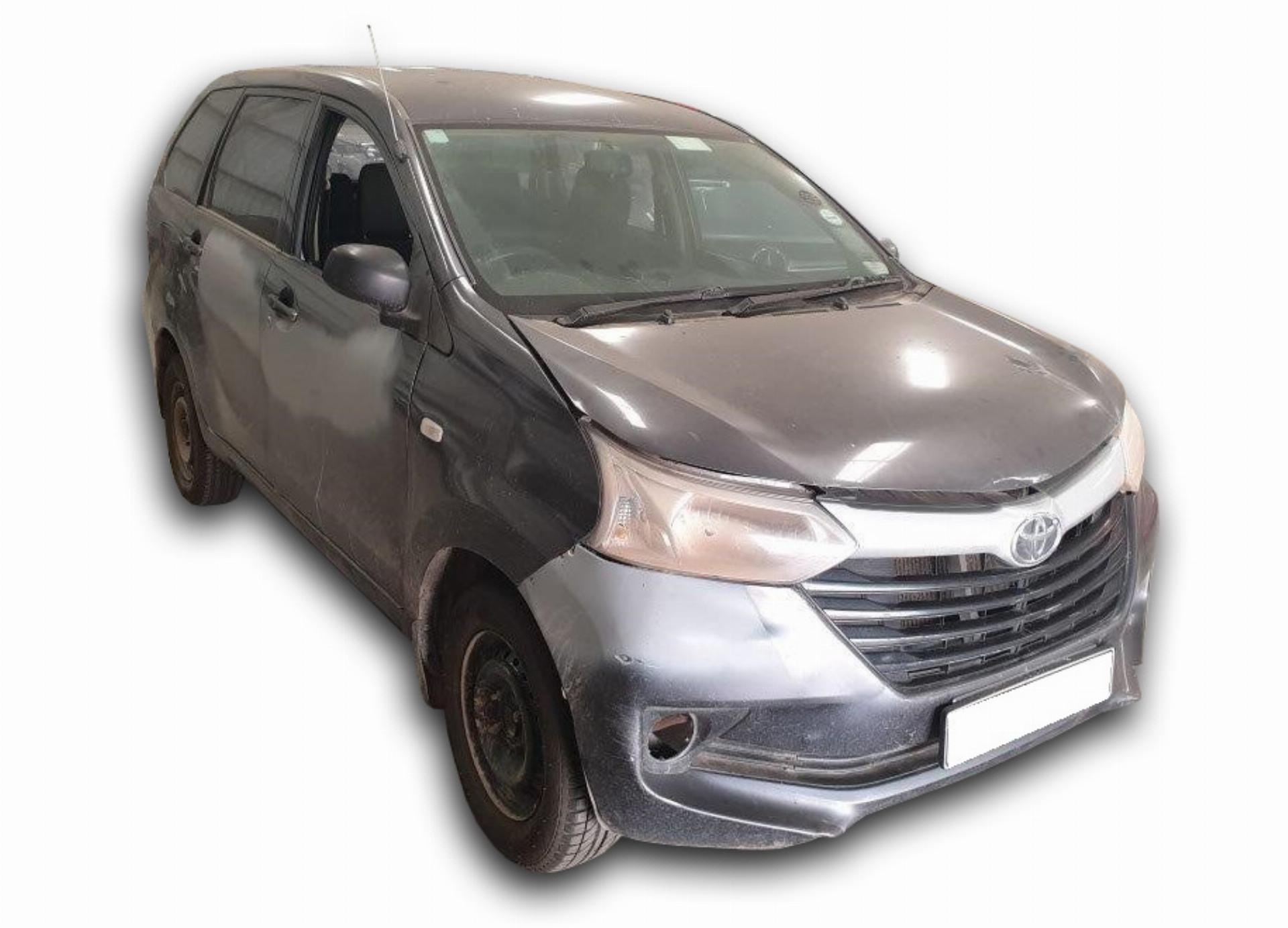 Repossessed Toyota Avanza 1.3 S 2017 on auction with a price of R 160,700. Toyota Avanza 1.3 S