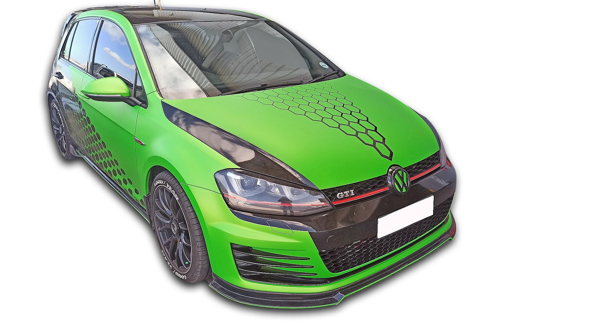 Repossessed Volkswagen Golf 7 2.0 Gti 2014 on auction Volkswagen Golf 7 2.0 Gti