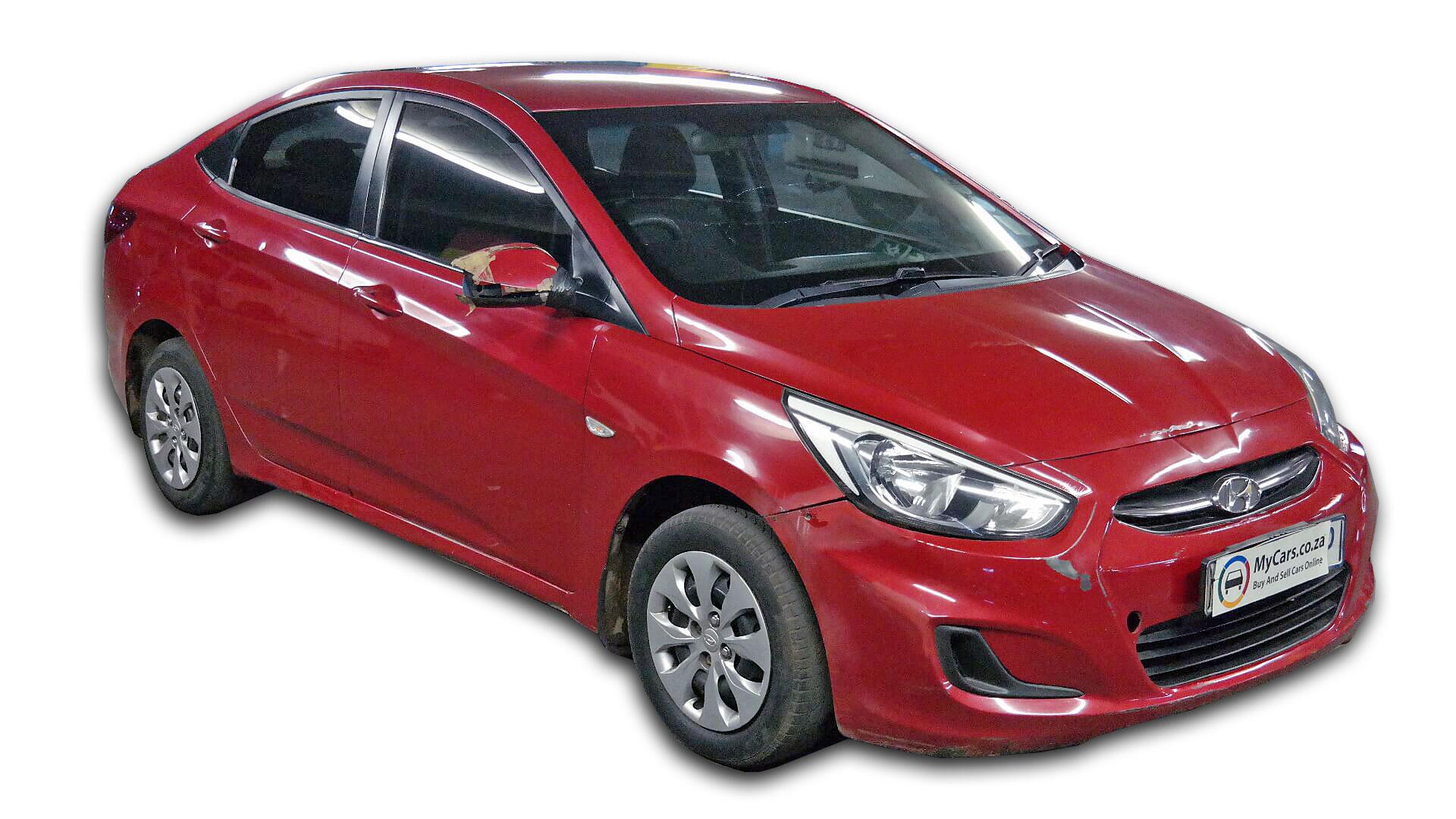 Repossessed Hyundai Accent 1.6 GL/MOTION 2015 on auction with a price of R 128,500. Hyundai Accent 1.6 GL/MOTION