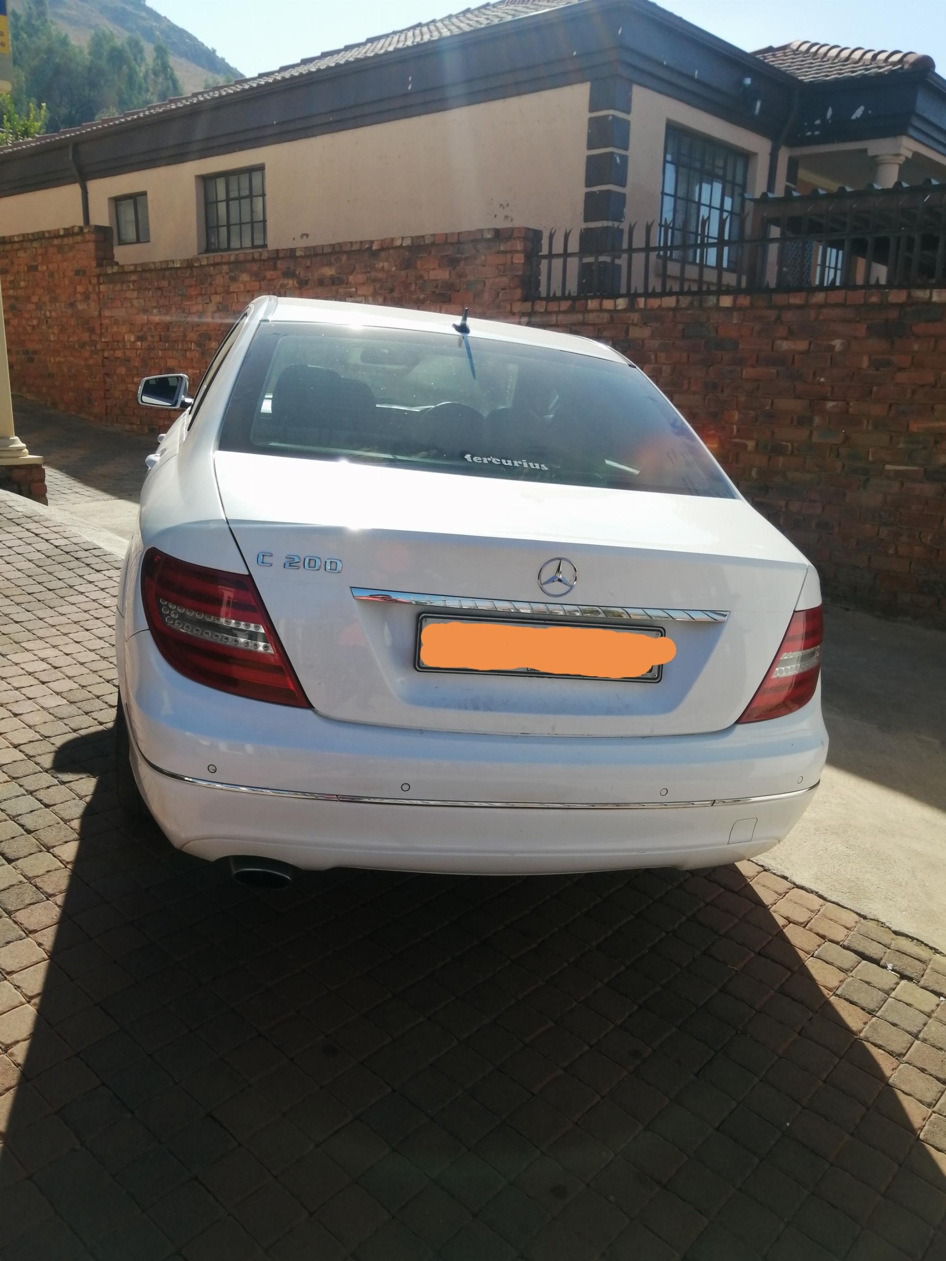 Used Mercedes Benz C200 2013 on auction with a price of R 225,000. Mercedes Benz C200