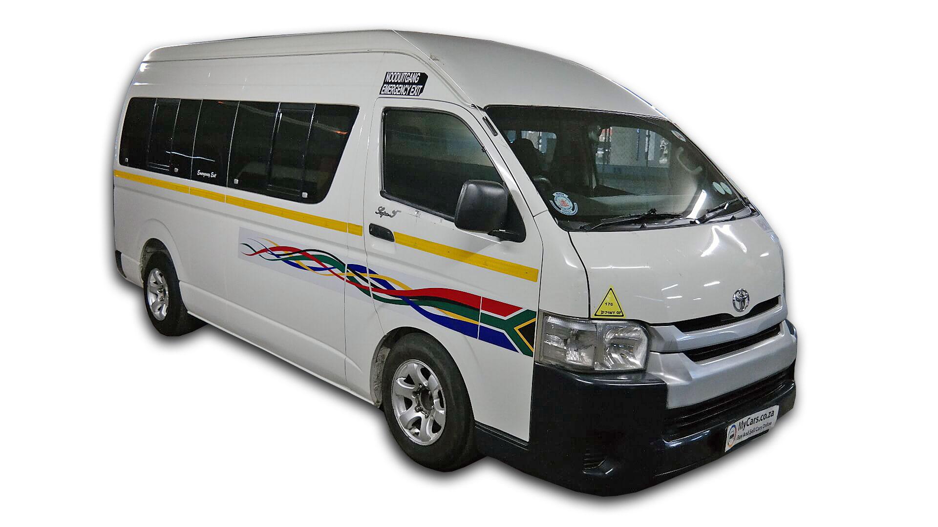 Repossessed Toyota Quantum Hiace 2.5 D-4 2019 on auction with a price of R 327,000. Toyota Quantum Hiace 2.5 D-4
