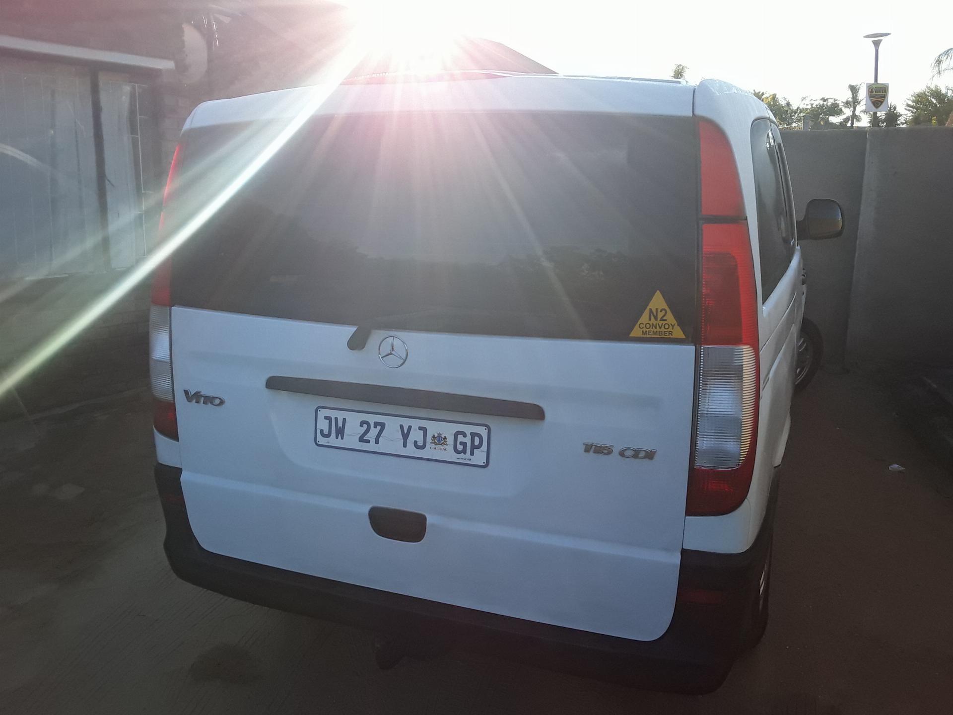 Used Mercedes Benz Vito 115 Cdi 2006 on auction with a price of R 135,000. Mercedes Benz Vito 115 Cdi