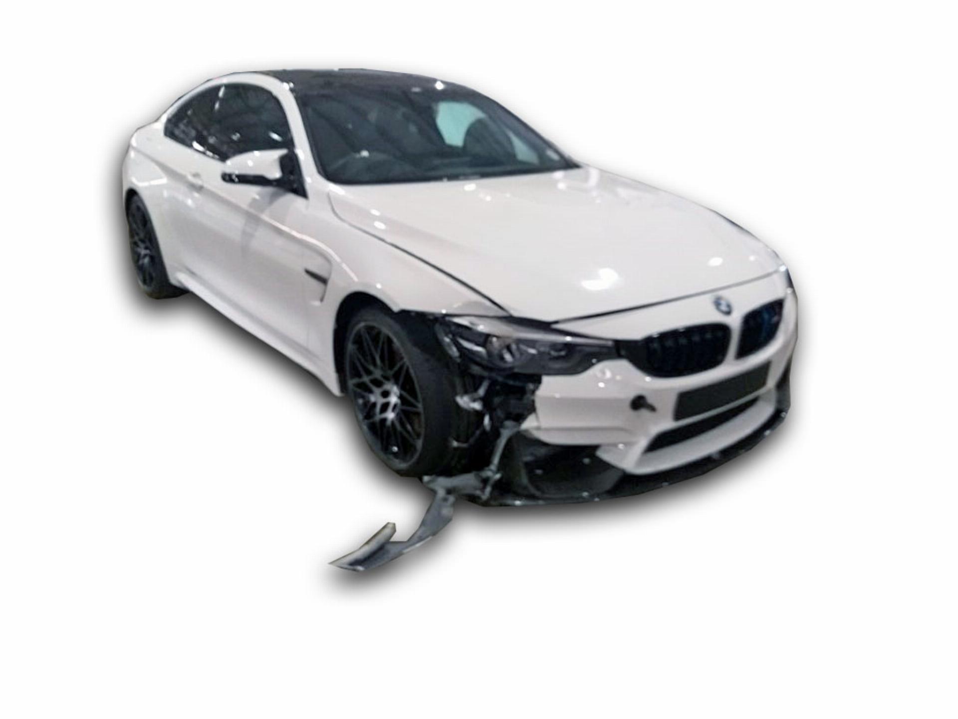 Repossessed BMW M4 Coupe M-DCT Competition 2018 on auction with a price of R 1,043,000. BMW M4 Coupe M-DCT Competition