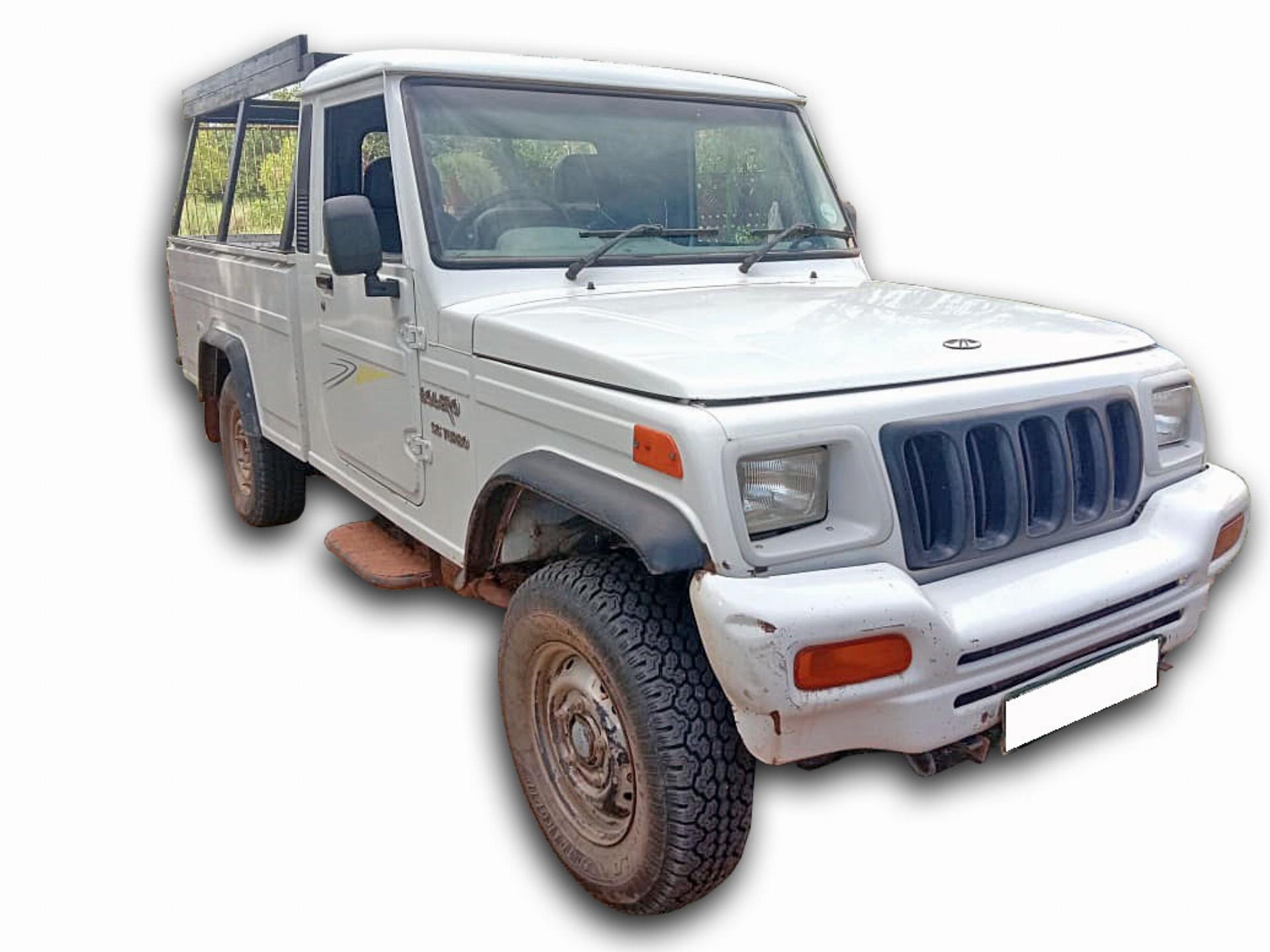 Used Mahindra Bolero 2.5 TD SC 2014 on auction with a price of R 75,000. Mahindra Bolero 2.5 TD SC