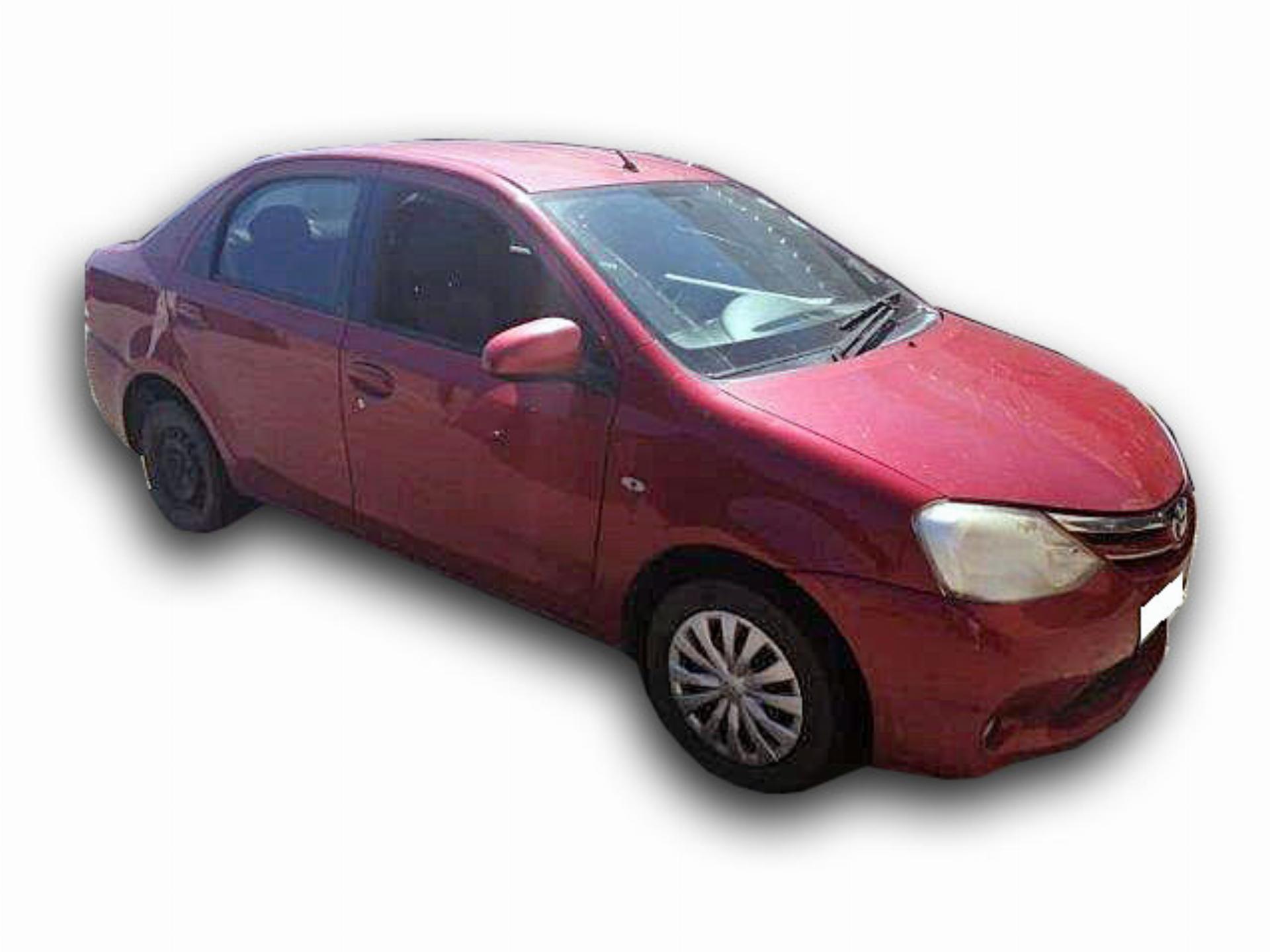 Repossessed Toyota Etios 1.5 XS 2014 on auction Toyota Etios 1.5 XS