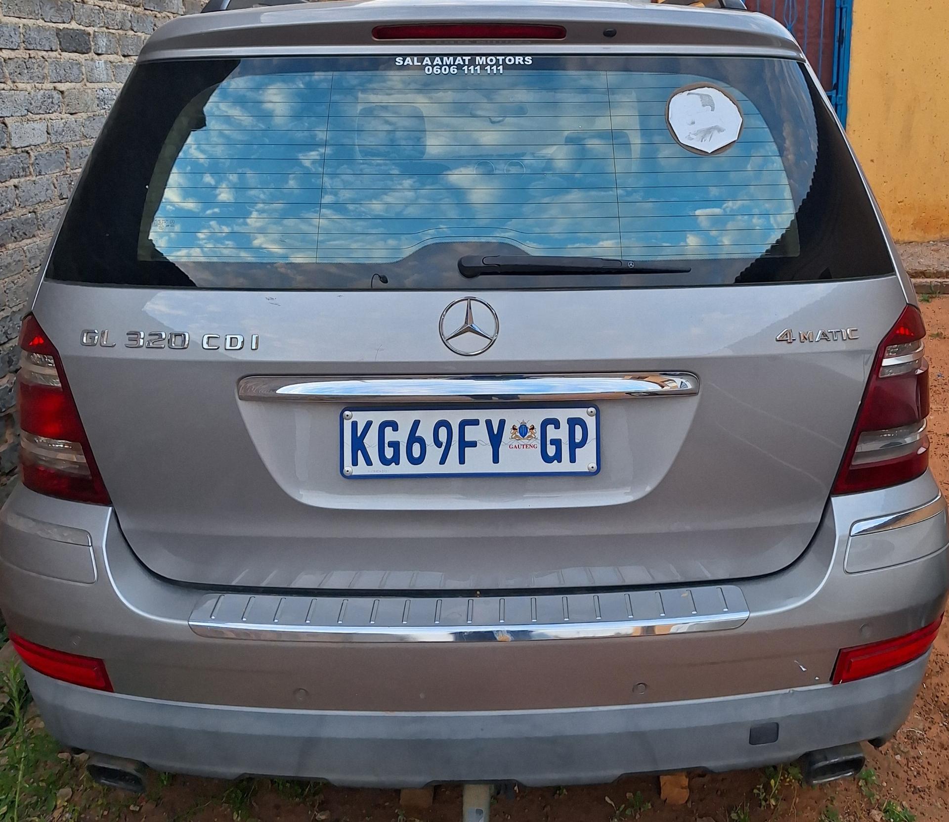 Used Mercedes Benz GL 320 4 Metalic 2008 on auction with a price of R 120,000. Mercedes Benz GL 320 4 Metalic