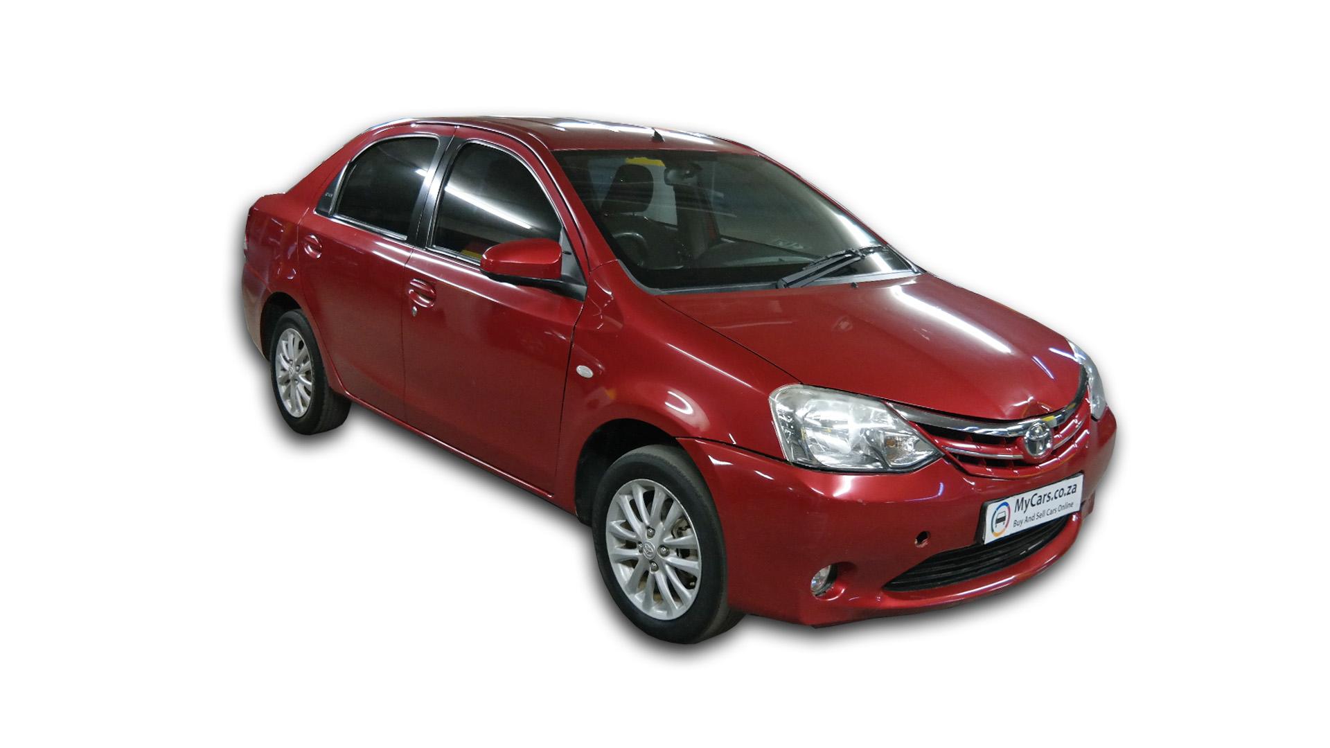 Repossessed Toyota Etios 1.5 XS/SPRINT 2016 on auction with a price of R 132,400. Toyota Etios 1.5 XS/SPRINT