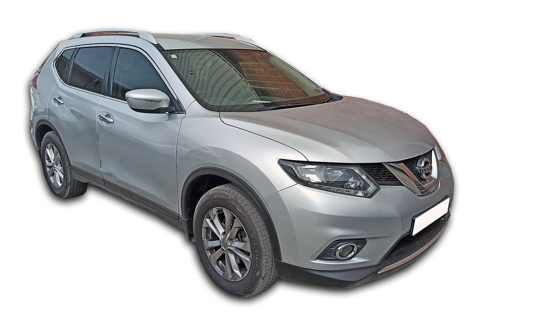Repossessed Nissan X-TRAIL 2.5 SE 4X4 CVT 2017 on auction with a price of R 223,400. Nissan X-TRAIL 2.5 SE 4X4 CVT