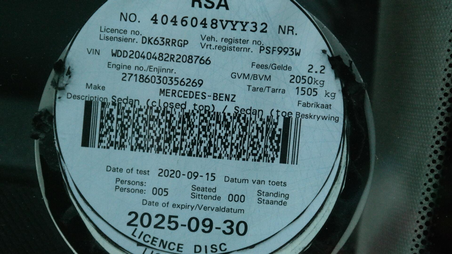 Repossessed Mercedes Benz C200 BE Avantgarde 2012 on auction with a price of R 155,500. Mercedes Benz C200 BE Avantgarde