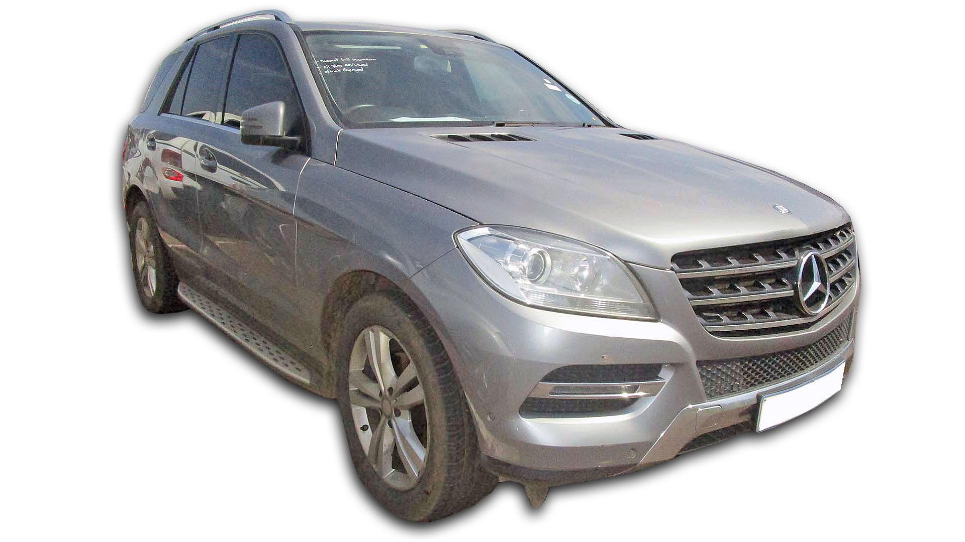 Repossessed Mercedes Benz ML 350 Blutec 2014 on auction with a price of R 462,300. Mercedes Benz ML 350 Blutec