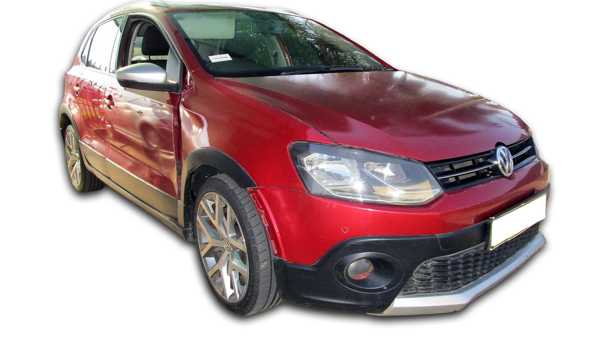 Repossessed Volkswagen Cross Polo 1.2 T 2016 on auction with a price of R 181,700. Volkswagen Cross Polo 1.2 T