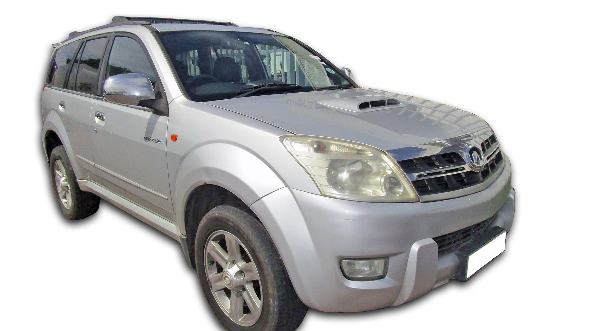 Repossessed GWM GWM Hover 2.5 Tci 2010 on auction with a price of R 69,600. GWM GWM Hover 2.5 Tci