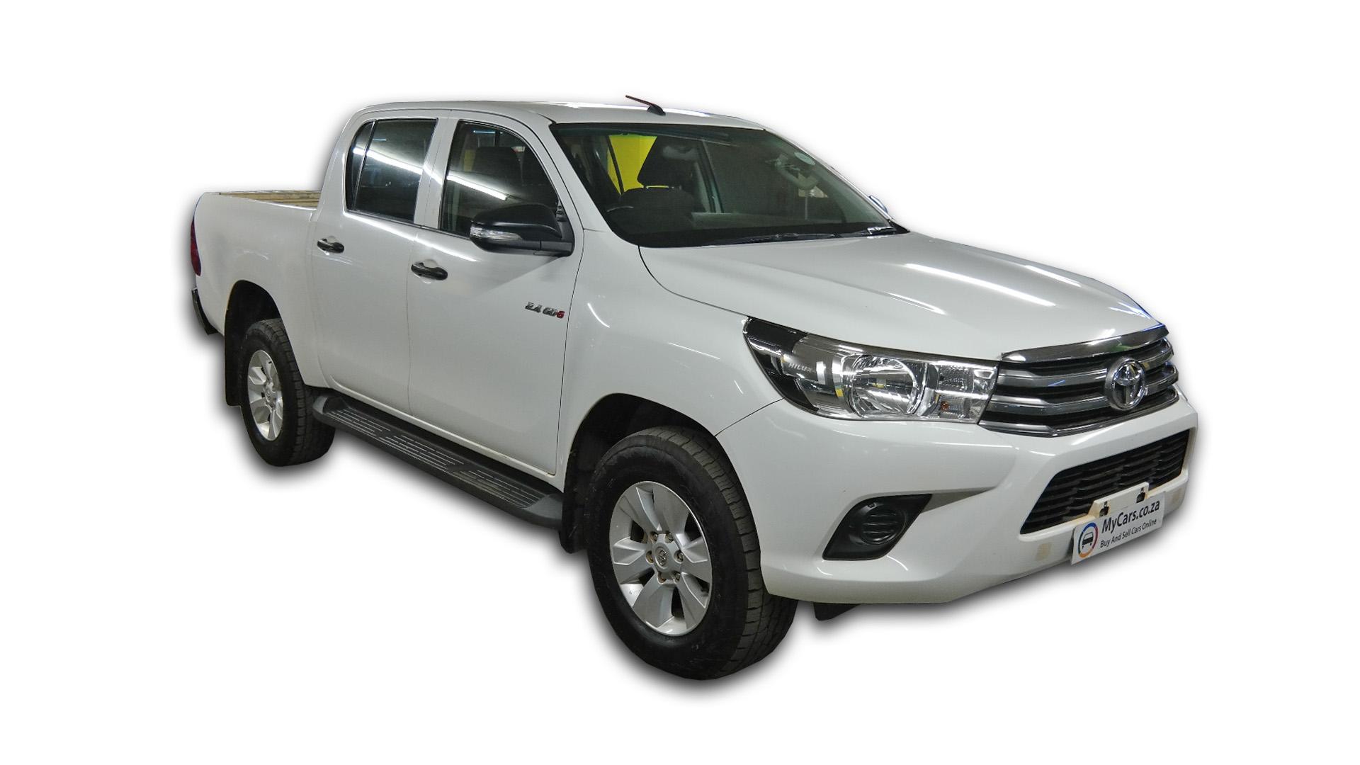 Repossessed Toyota Hilux 2.4 GD-6 RB SRX P 2017 on auction with a price of R 290,300. Toyota Hilux 2.4 GD-6 RB SRX P