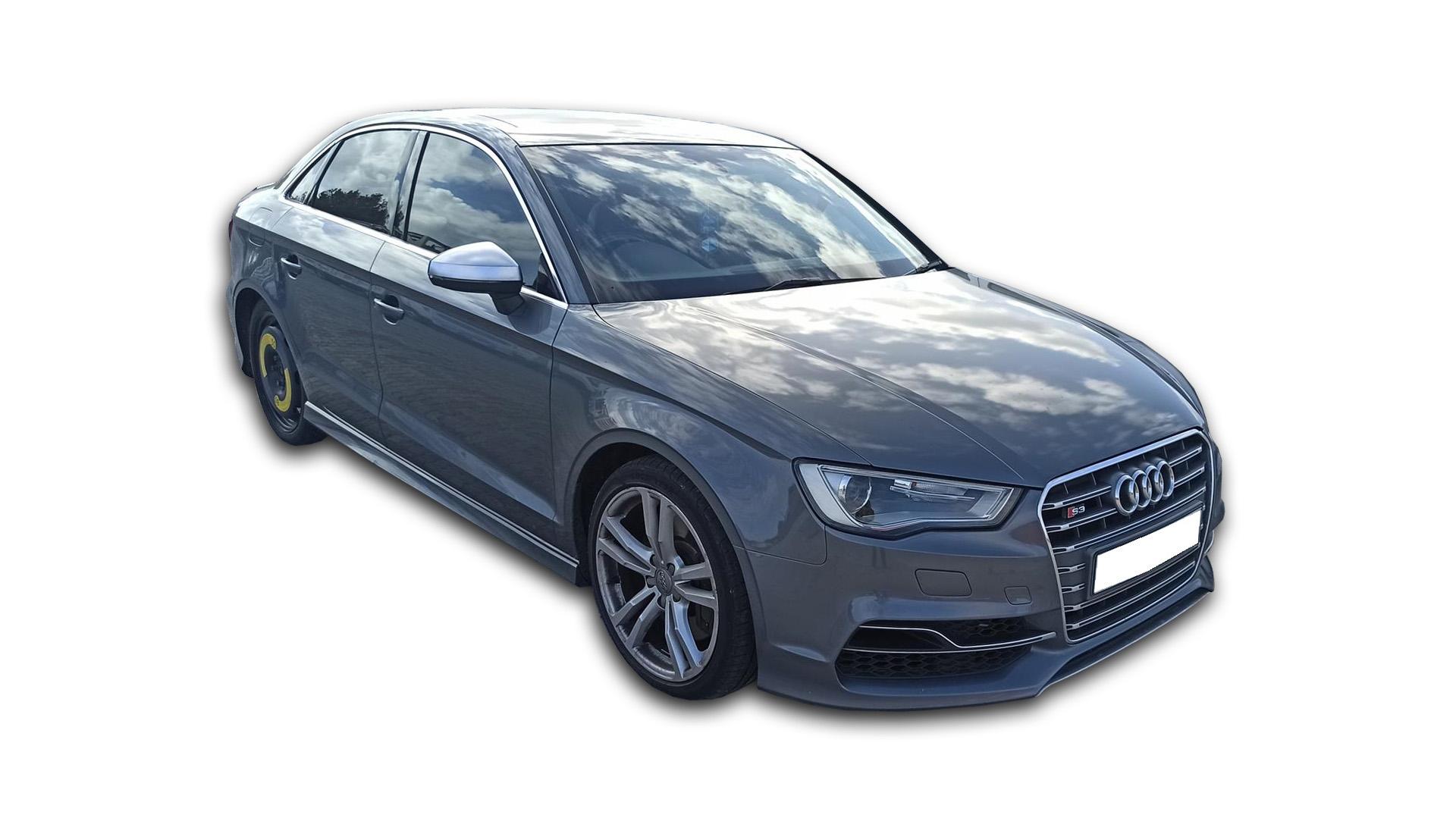 Repossessed Audi S3 S Tronic 2015 on auction with a price of R 295,900. Audi S3 S Tronic