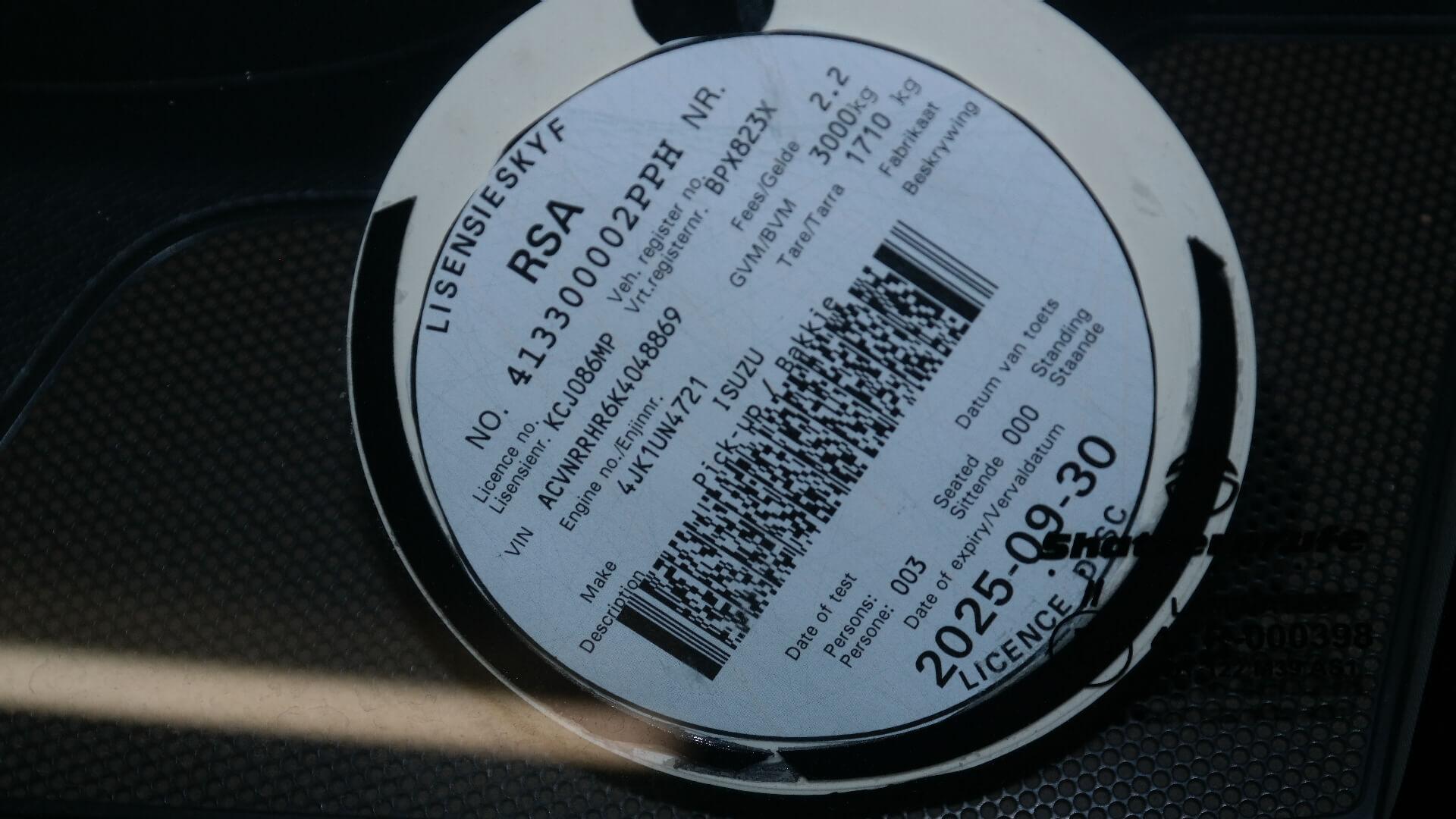 Repossessed Isuzu D-MAX 250 HO Fleetside 2020 on auction with a price of R 254,300. Isuzu D-MAX 250 HO Fleetside