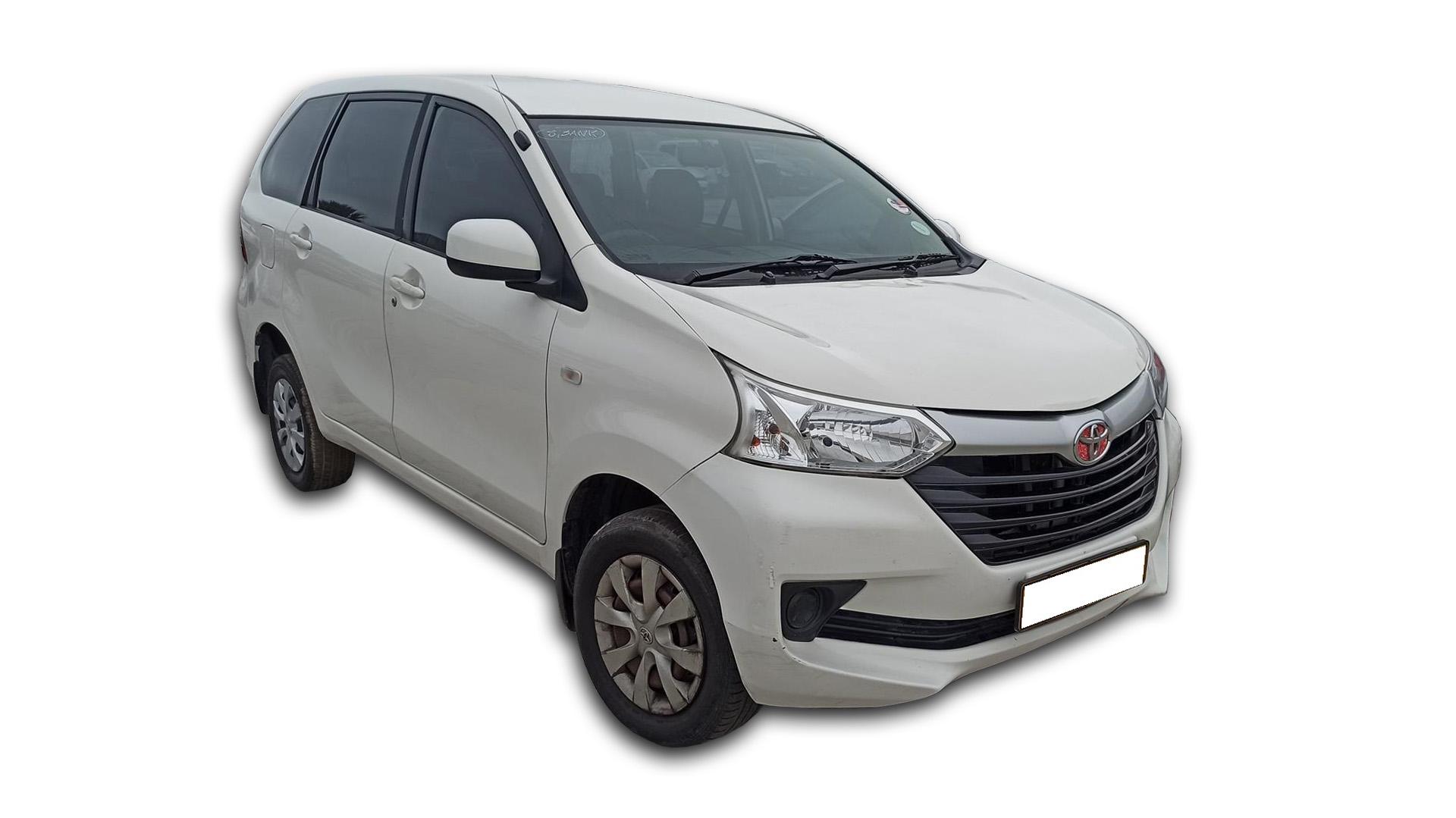 Repossessed Toyota Avanza 1.5 SX A/T 2018 on auction with a price of R 186,600. Toyota Avanza 1.5 SX A/T