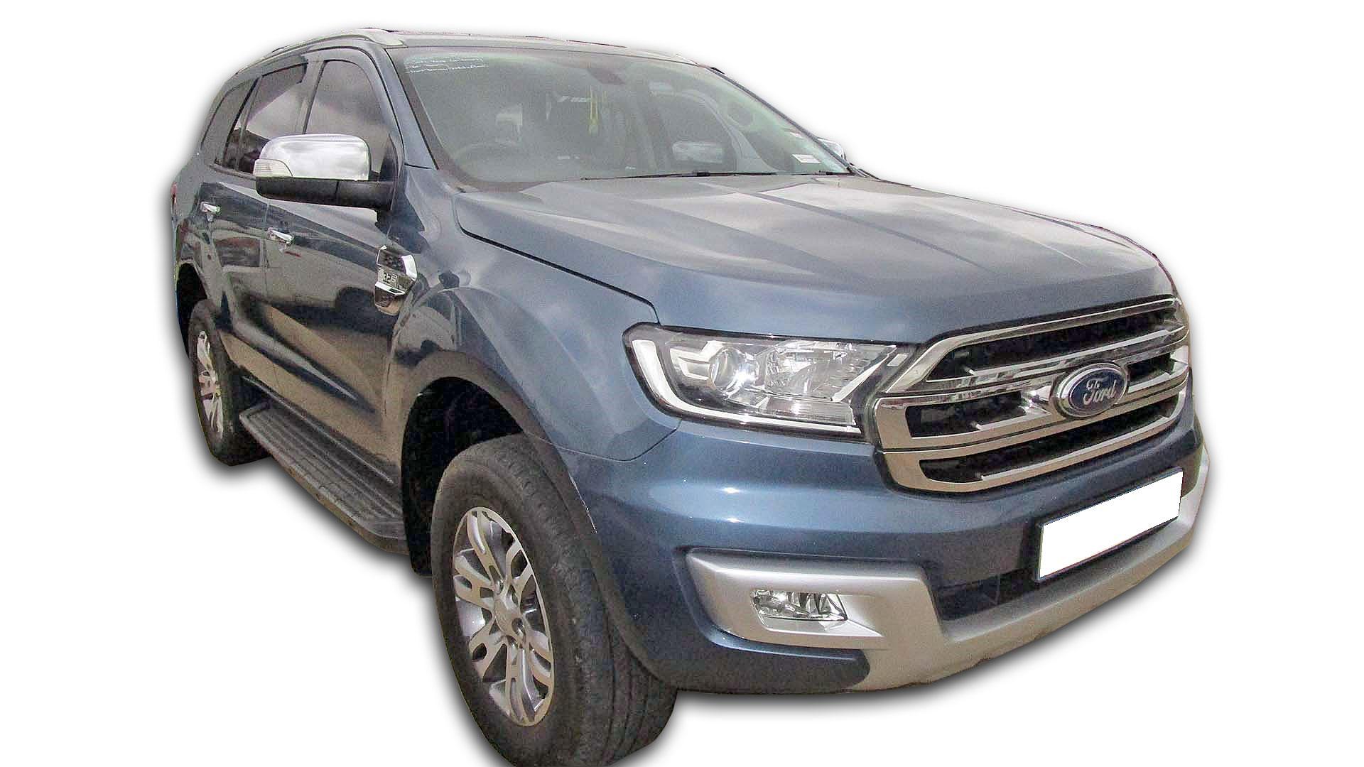 Repossessed Ford Everest 3.2 Tdci XLT 4 2016 on auction Ford Everest 3.2 Tdci XLT 4